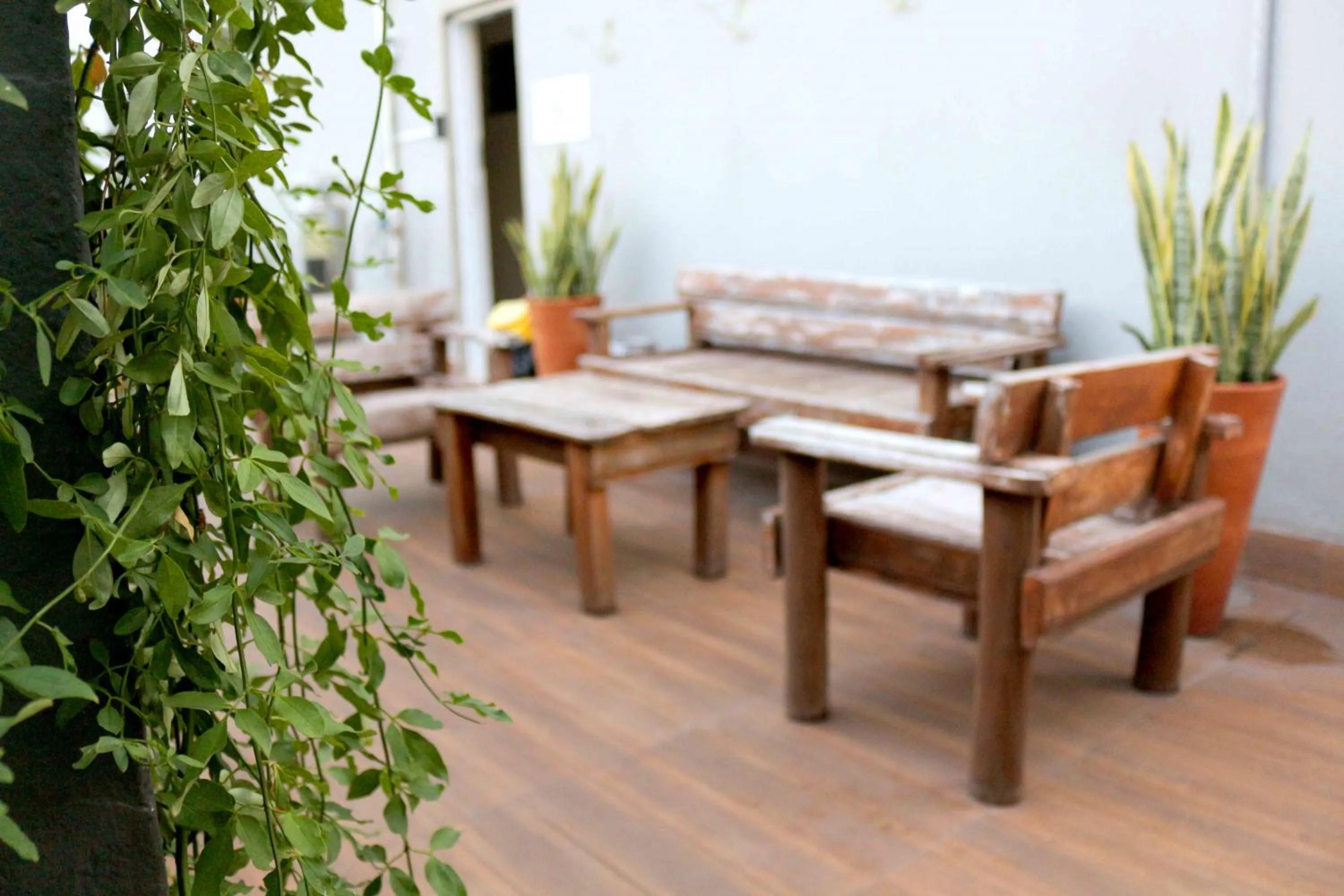 Seating area in Abudi Hotel