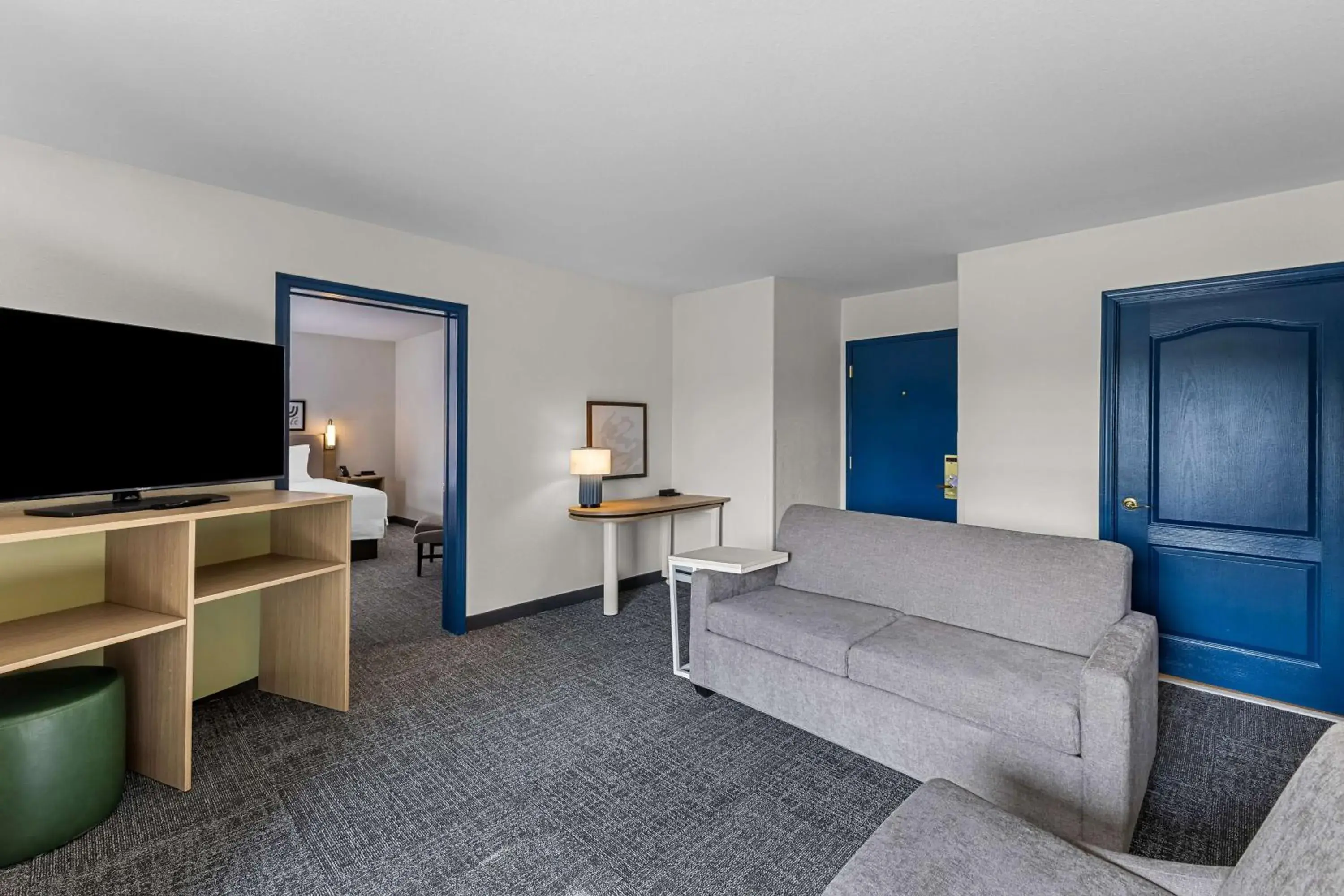 Living room in Spark by Hilton Phoenix-Glendale-Peoria Living room in Spark by Hilton Phoenix-Glendale-Peoria