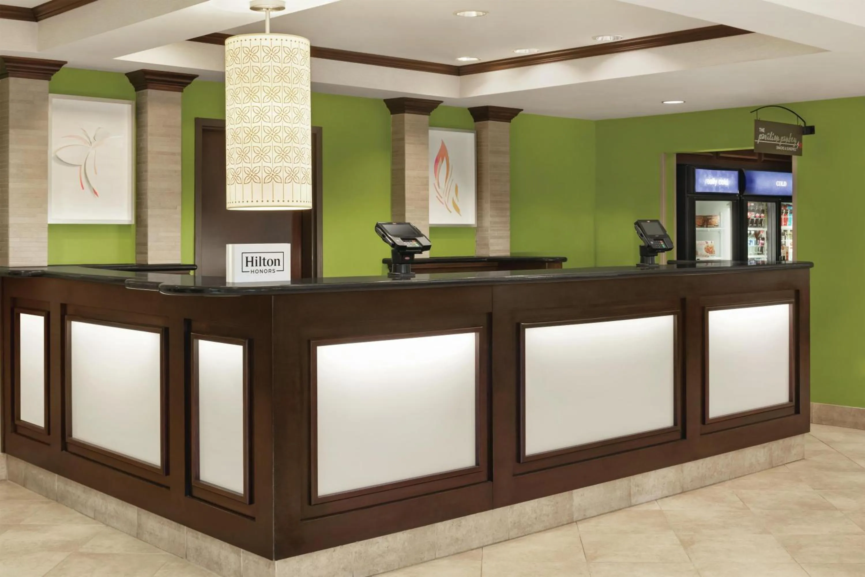 Lobby or reception in Hilton Garden Inn South Bend
