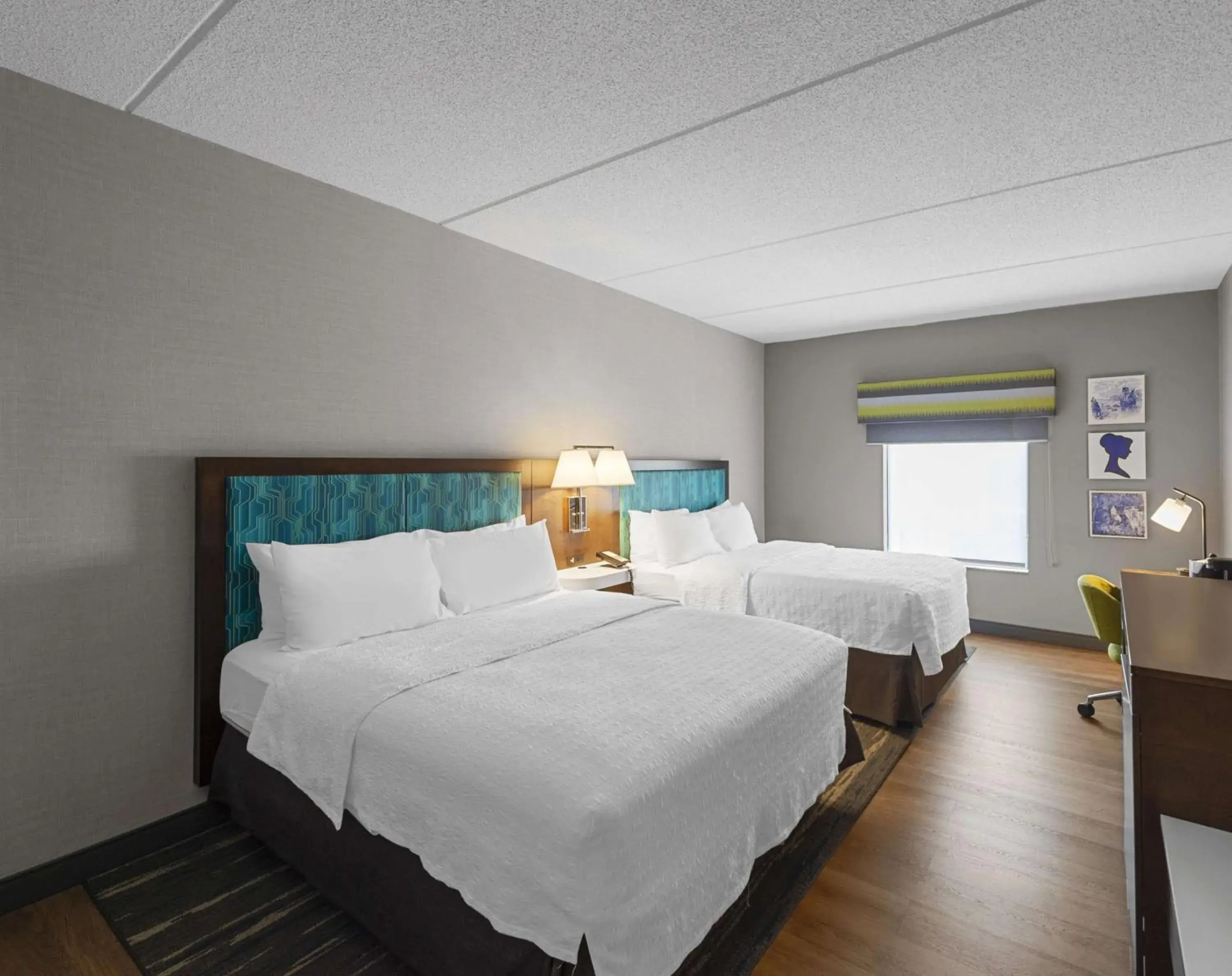 Bed in Hampton Inn Nanuet Bed in Hampton Inn Nanuet