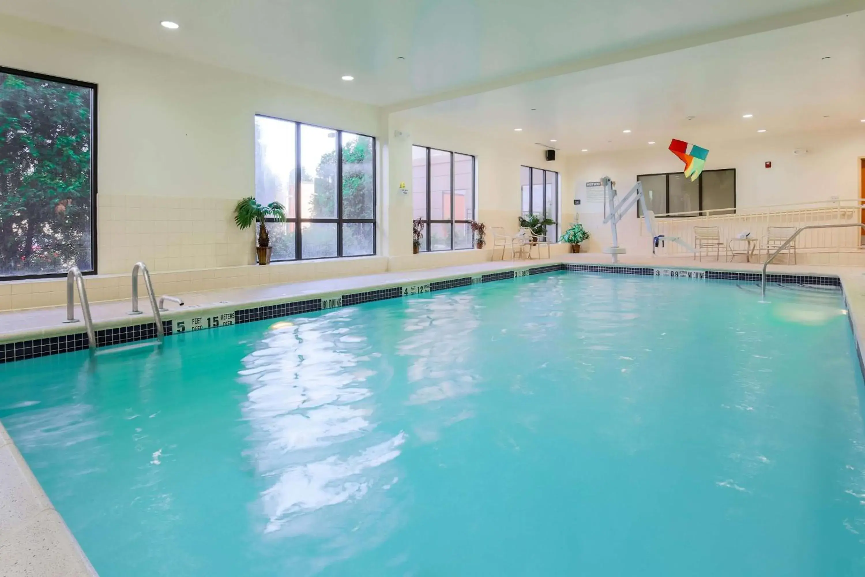 Pool view in Hampton Inn Nanuet Pool view in Hampton Inn Nanuet