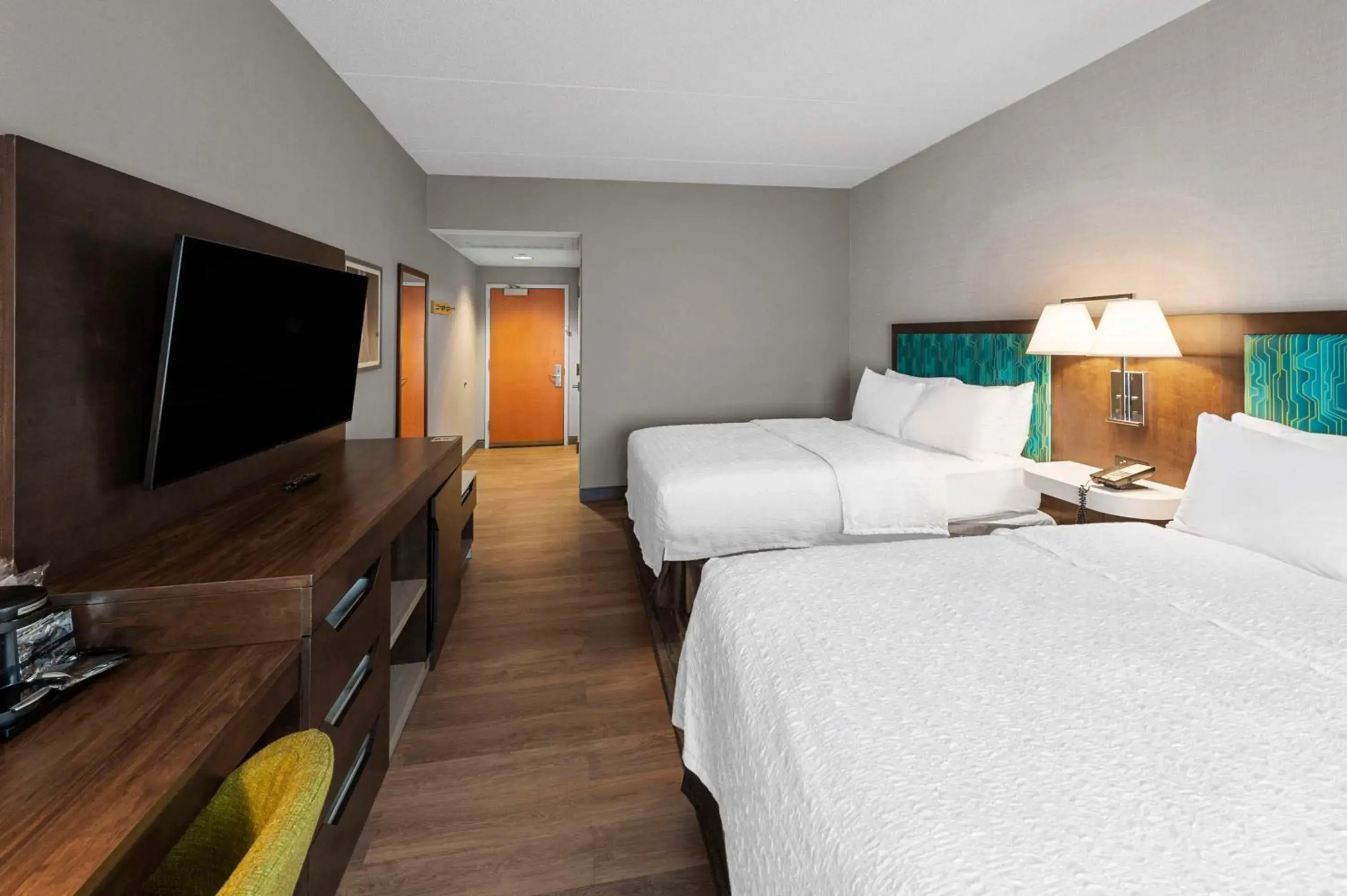 Bed in Hampton Inn Nanuet Bed in Hampton Inn Nanuet