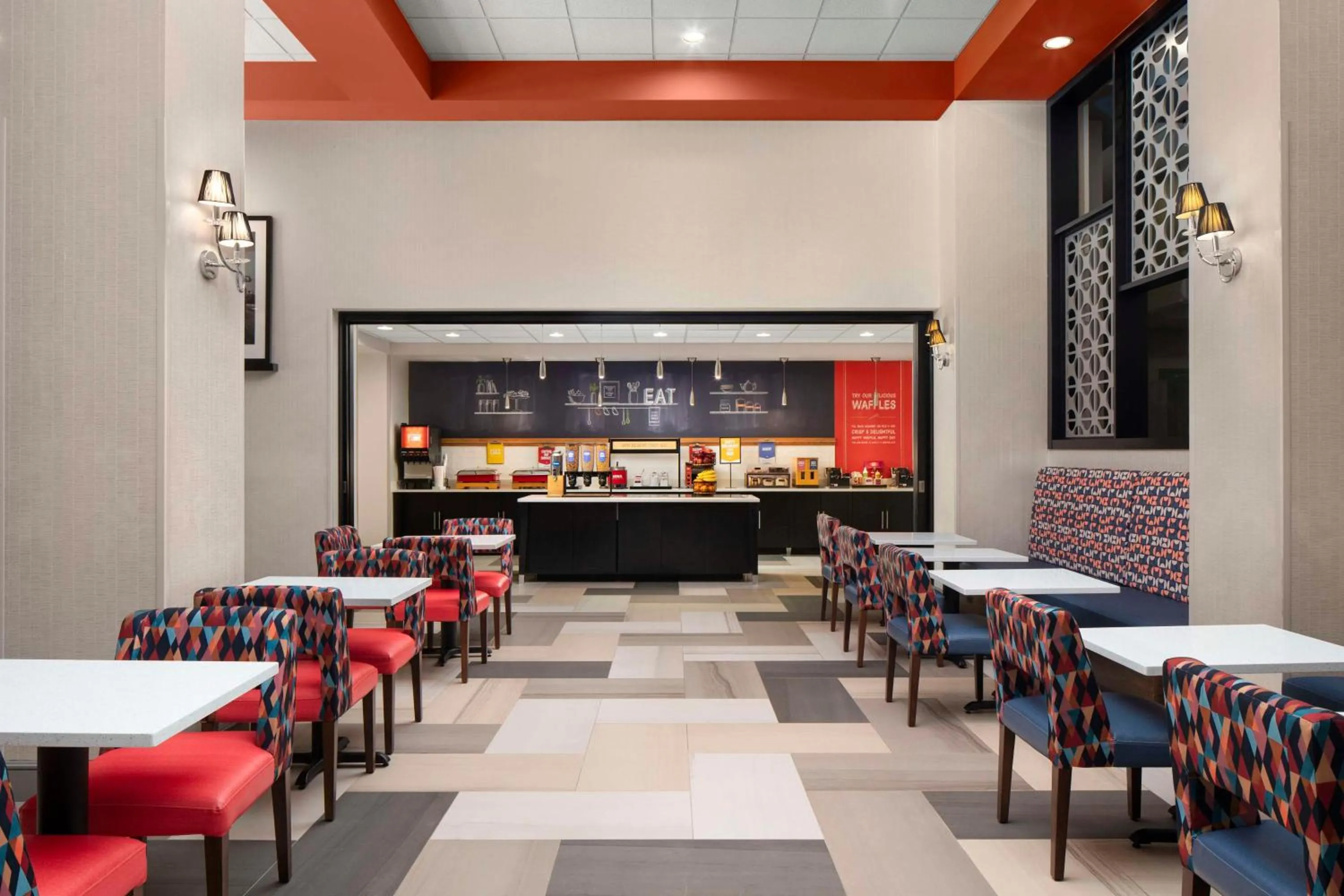 Breakfast in Hampton Inn Stafford / Quantico-Aquia