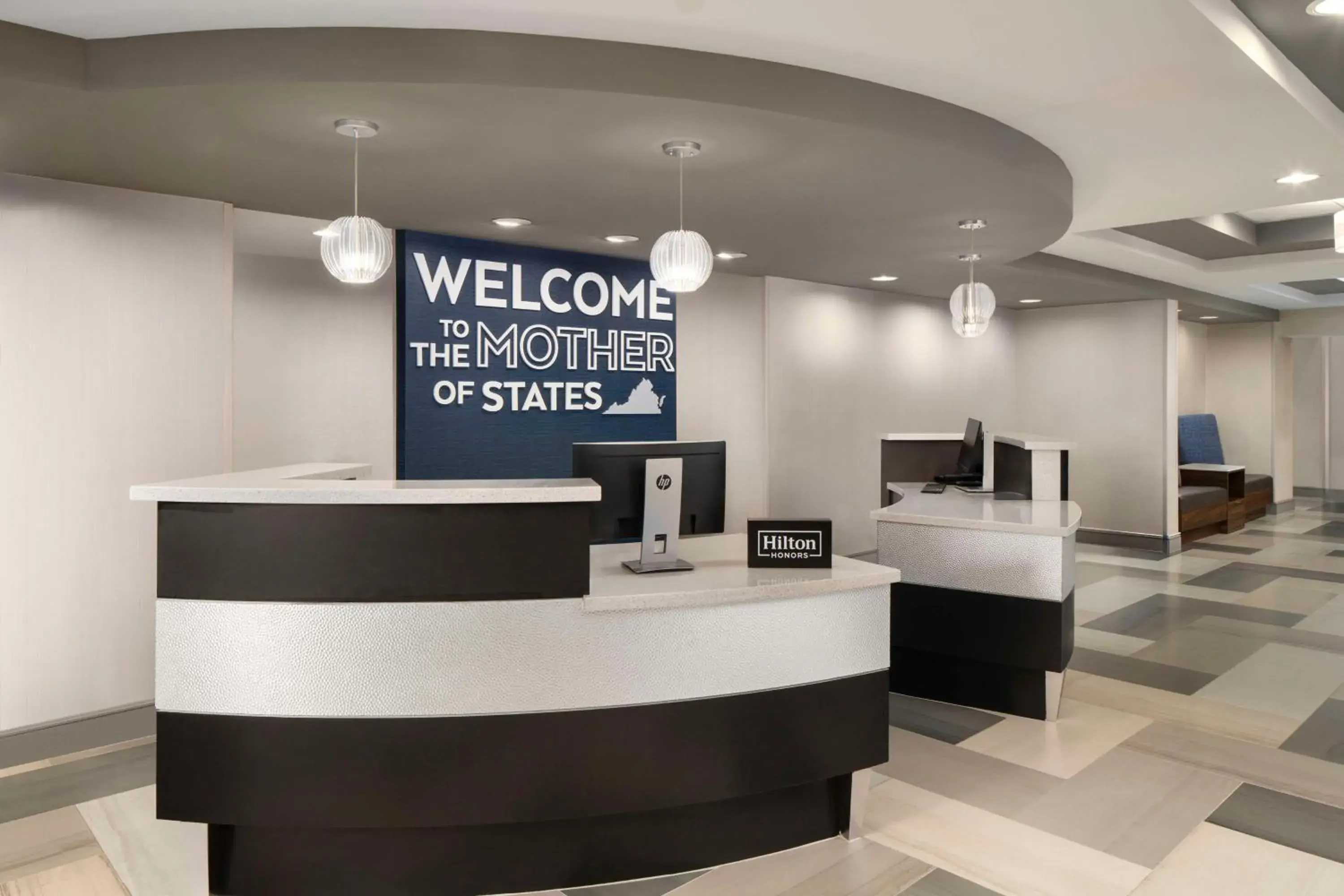 Lobby or reception in Hampton Inn Stafford / Quantico-Aquia Lobby or reception in Hampton Inn Stafford / Quantico-Aquia