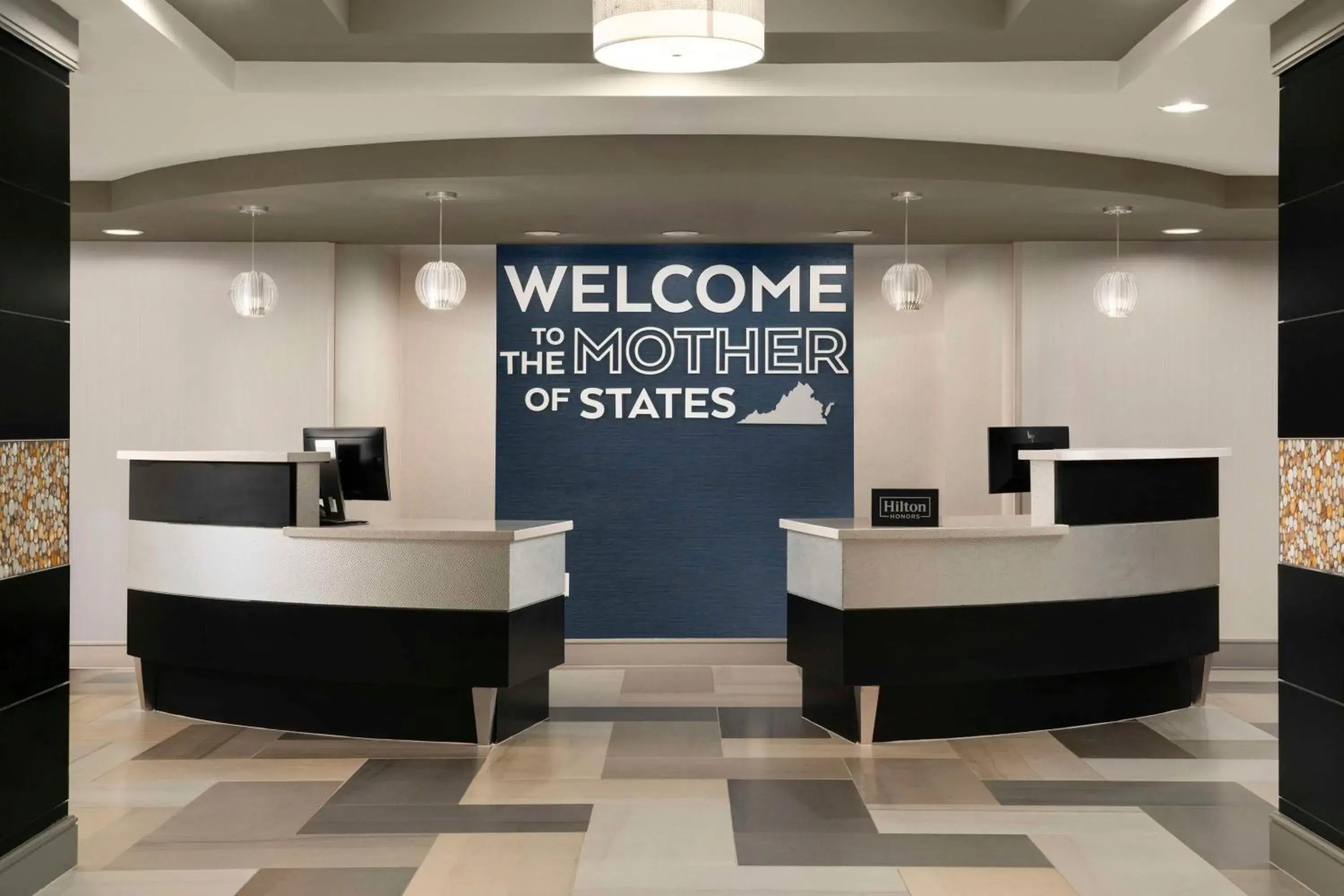 Lobby or reception in Hampton Inn Stafford / Quantico-Aquia Lobby or reception in Hampton Inn Stafford / Quantico-Aquia