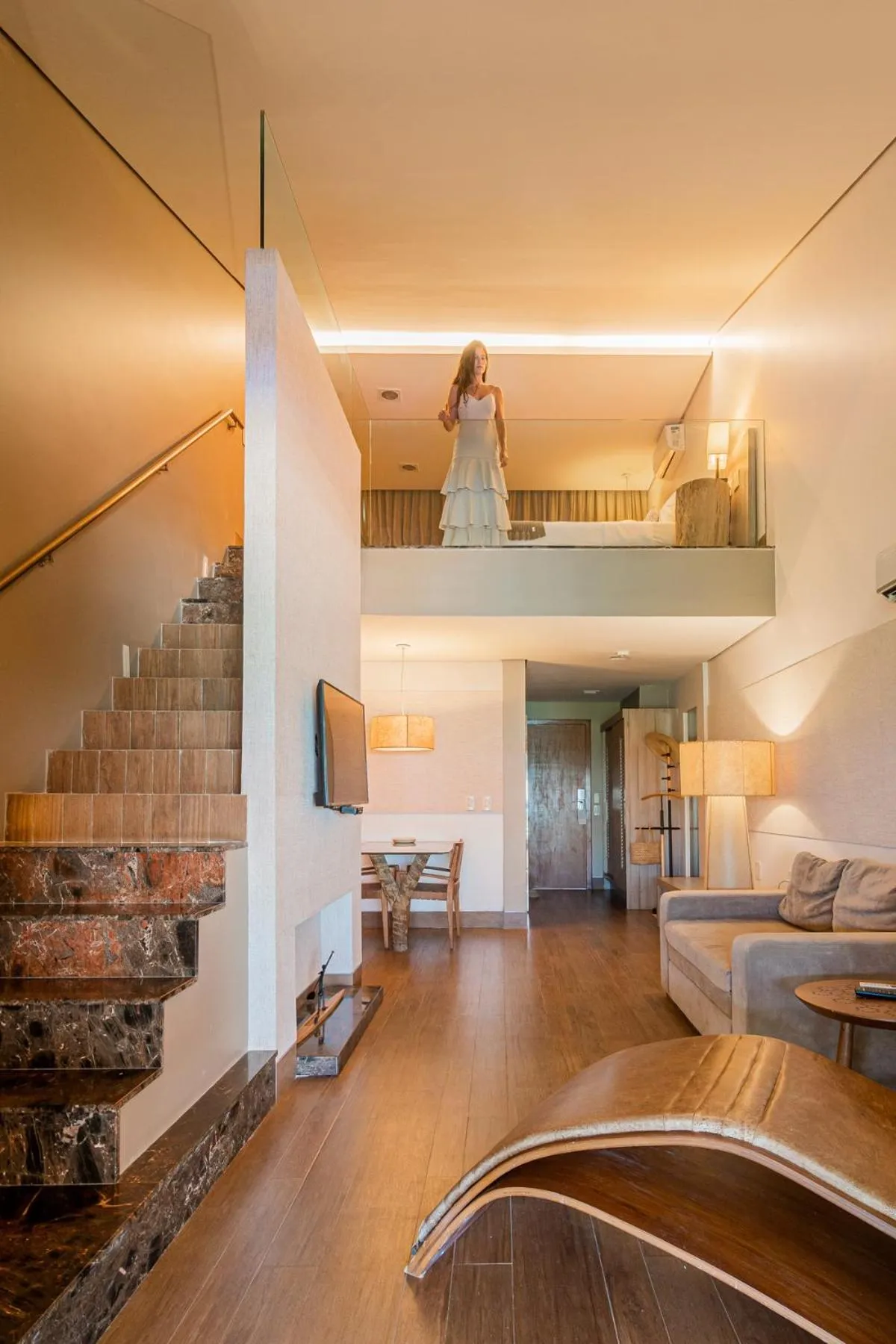 Living room in Carmel Charme Resort