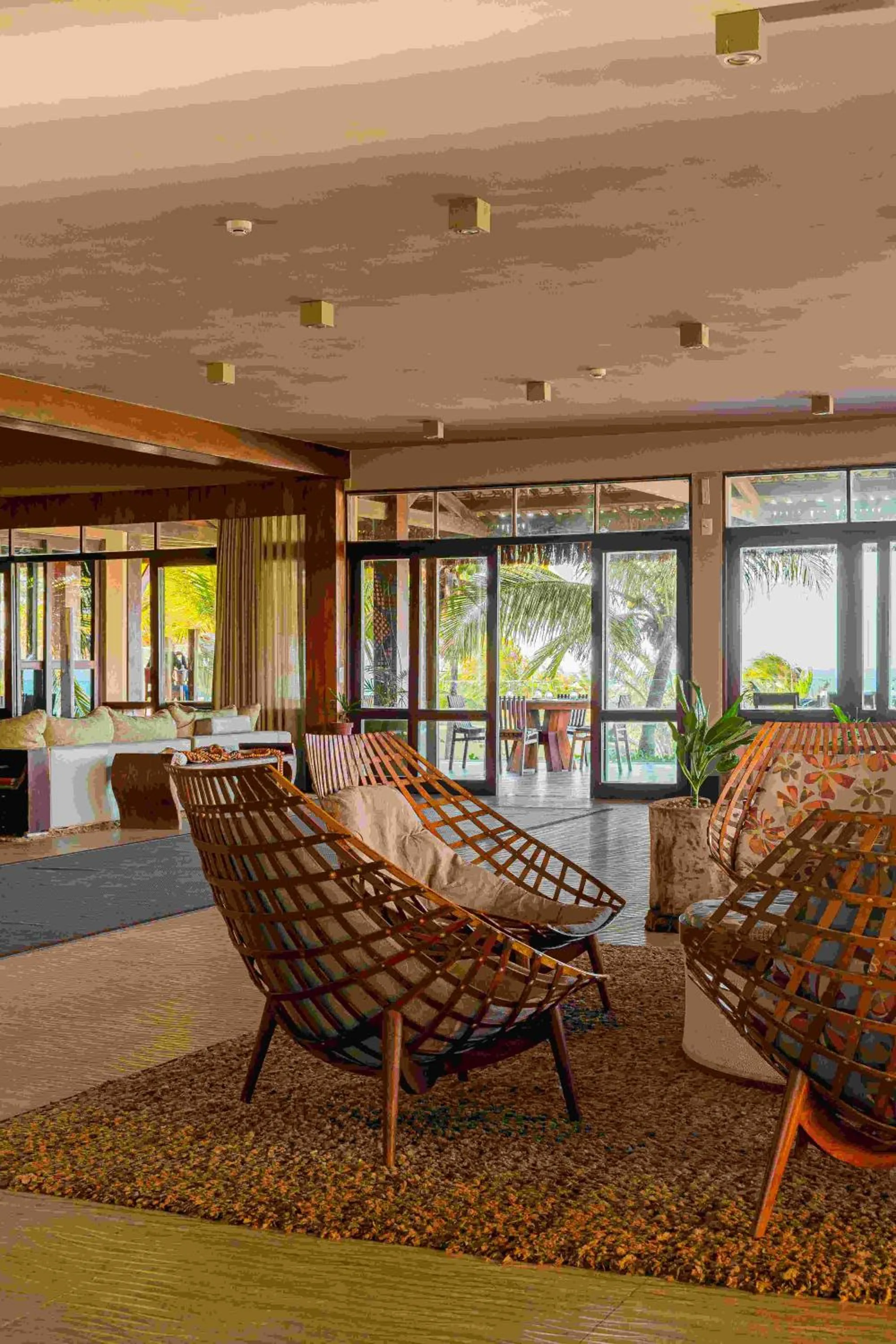 Seating area in Carmel Charme Resort