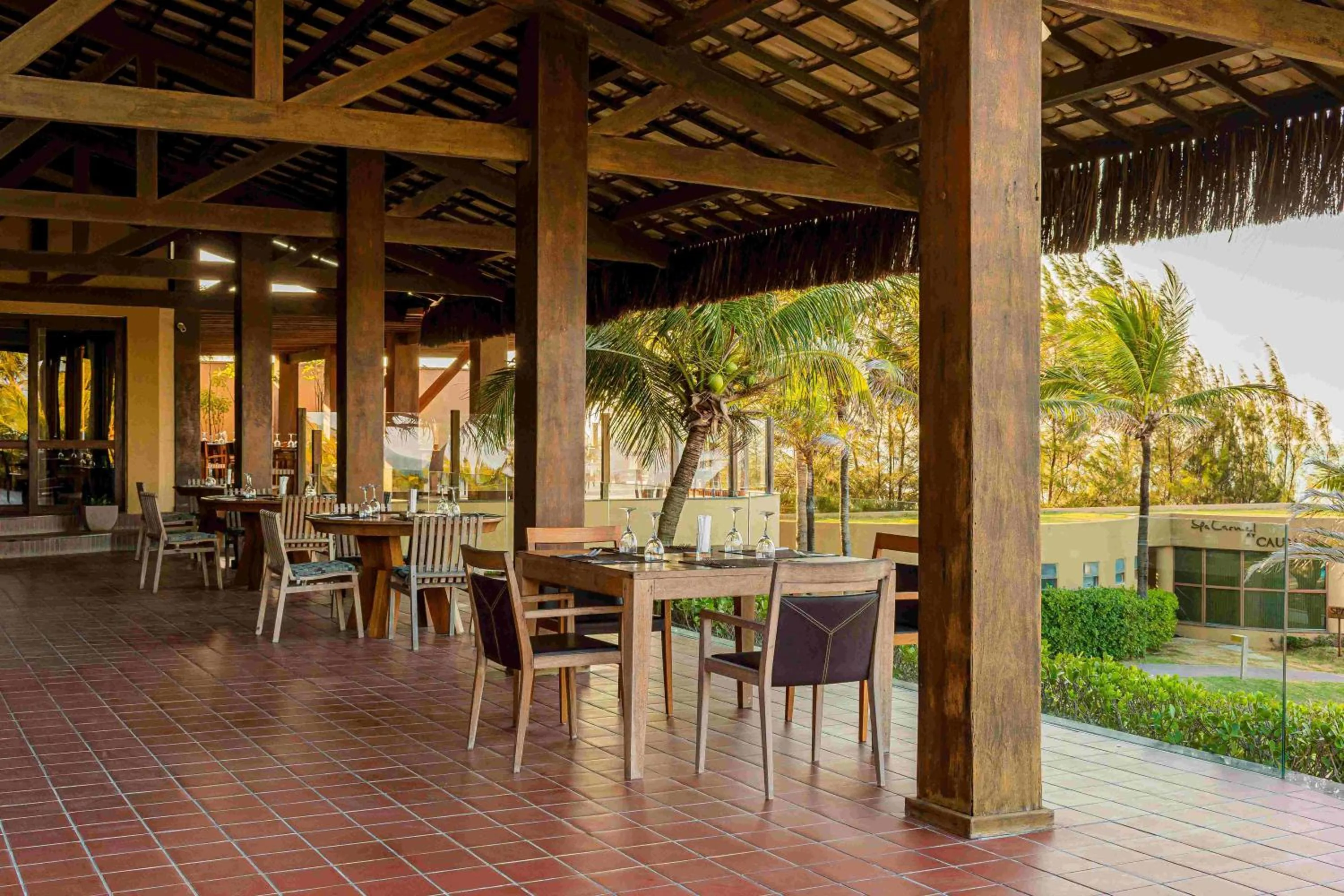 Restaurant/places to eat in Carmel Charme Resort