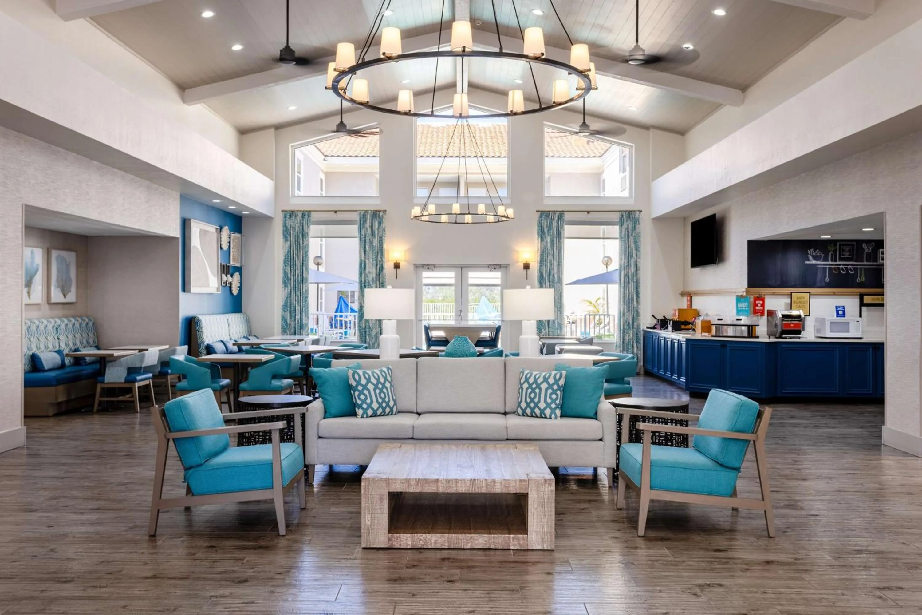 Lobby or reception in Hampton Inn & Suites Venice Bayside South Sarasota