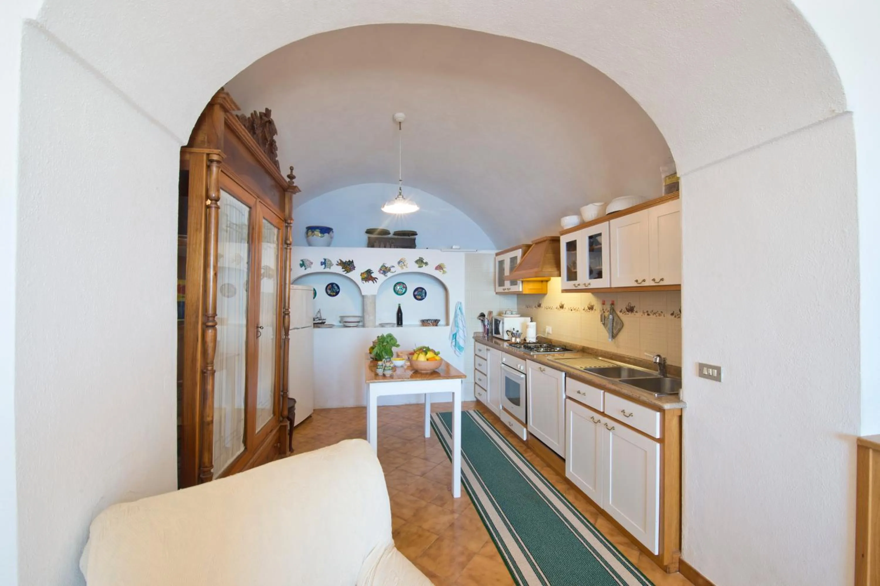 Kitchen or kitchenette in Mon Amour Praiano