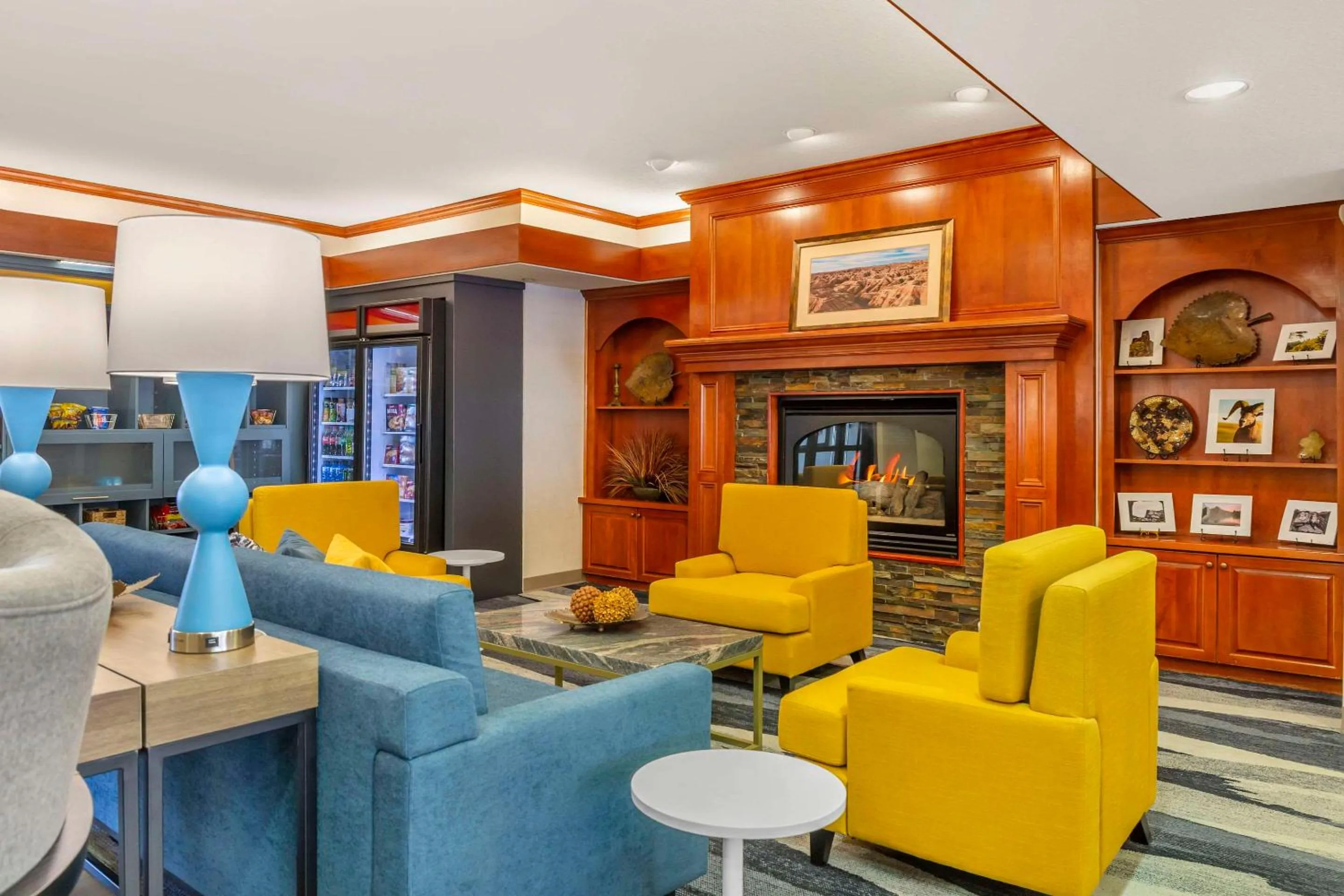 Lobby or reception in Comfort Inn & Suites Rapid City near Mt Rushmore