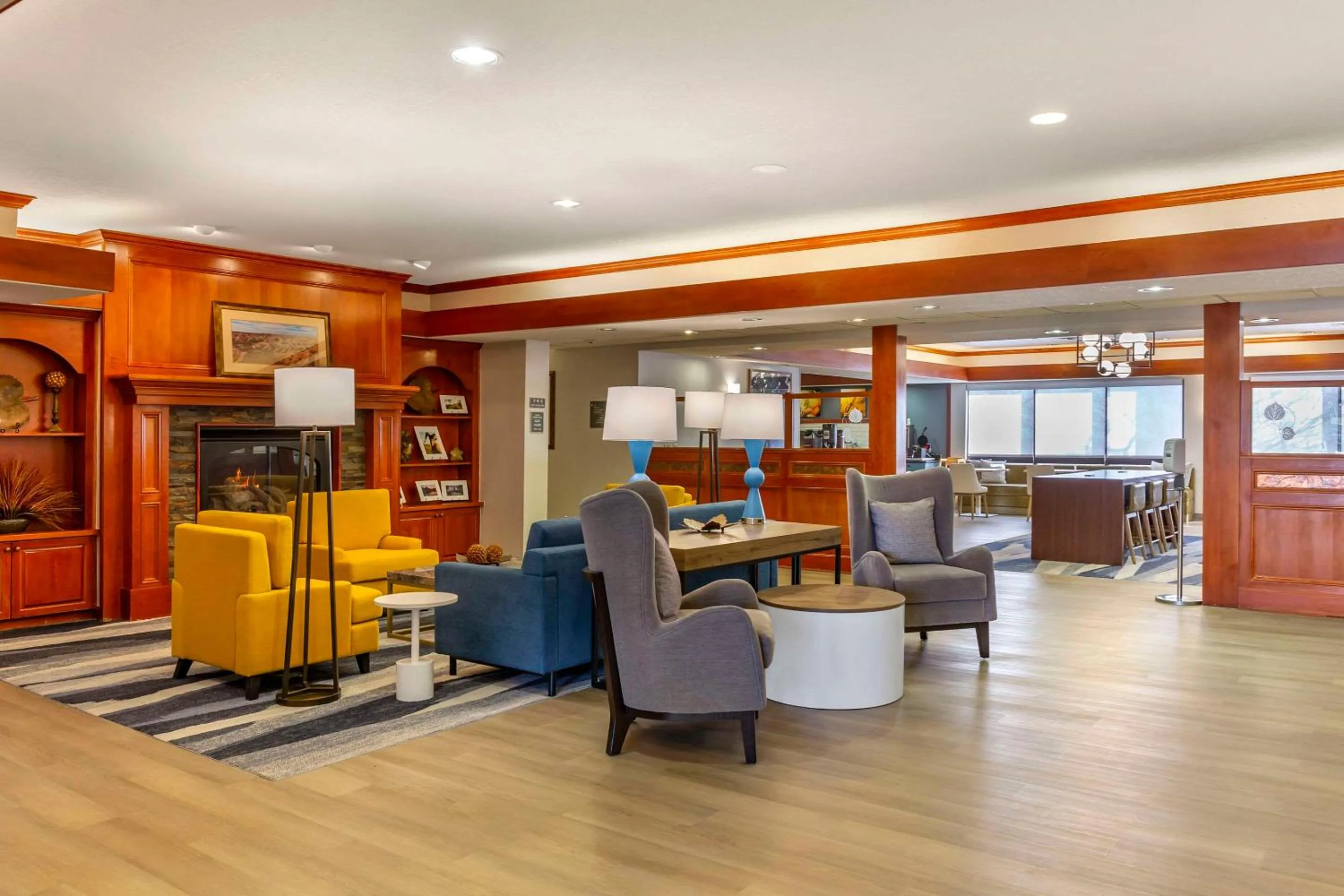 Lobby or reception in Comfort Inn & Suites Rapid City near Mt Rushmore