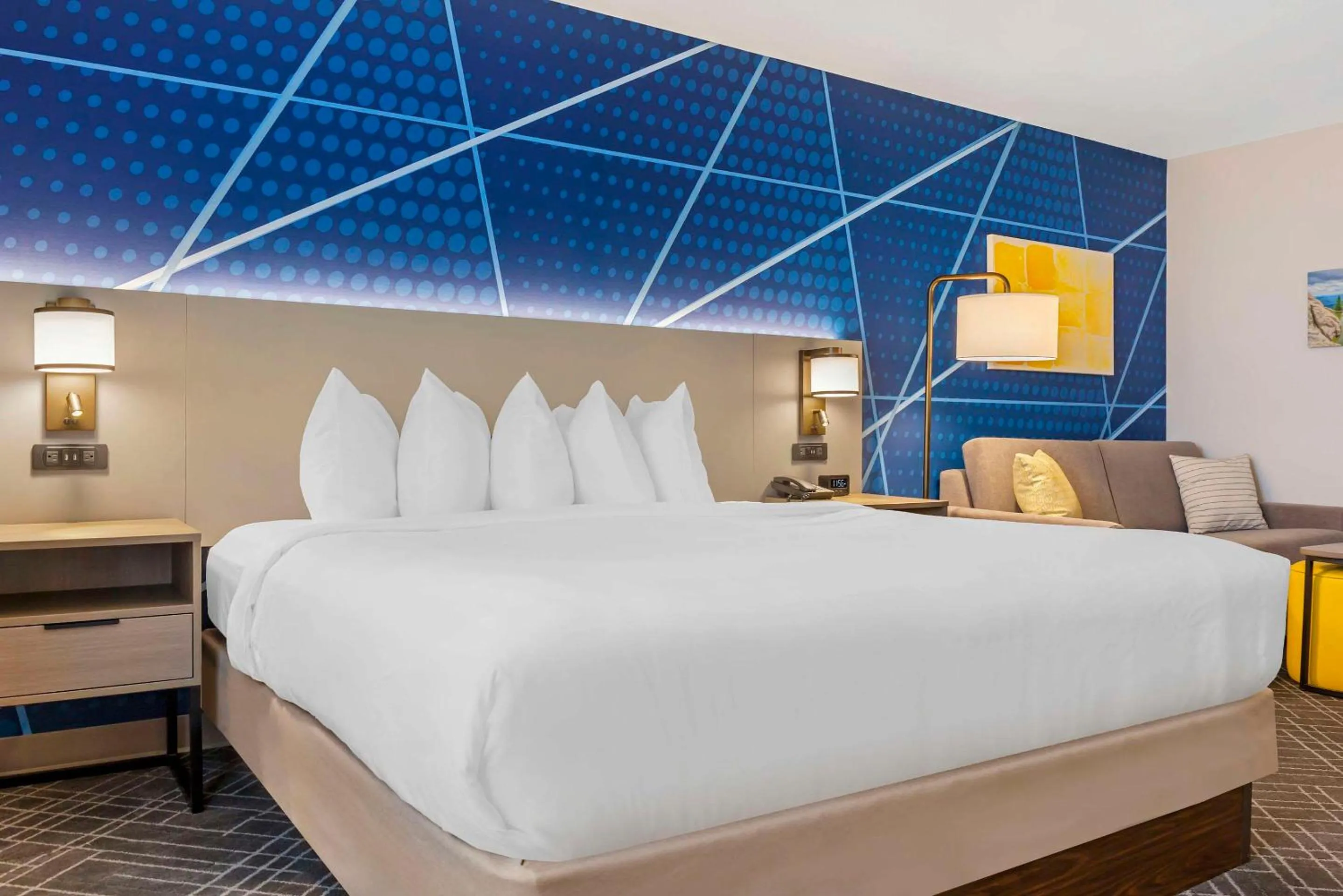 Bedroom, Bed in Comfort Inn & Suites Rapid City near Mt Rushmore