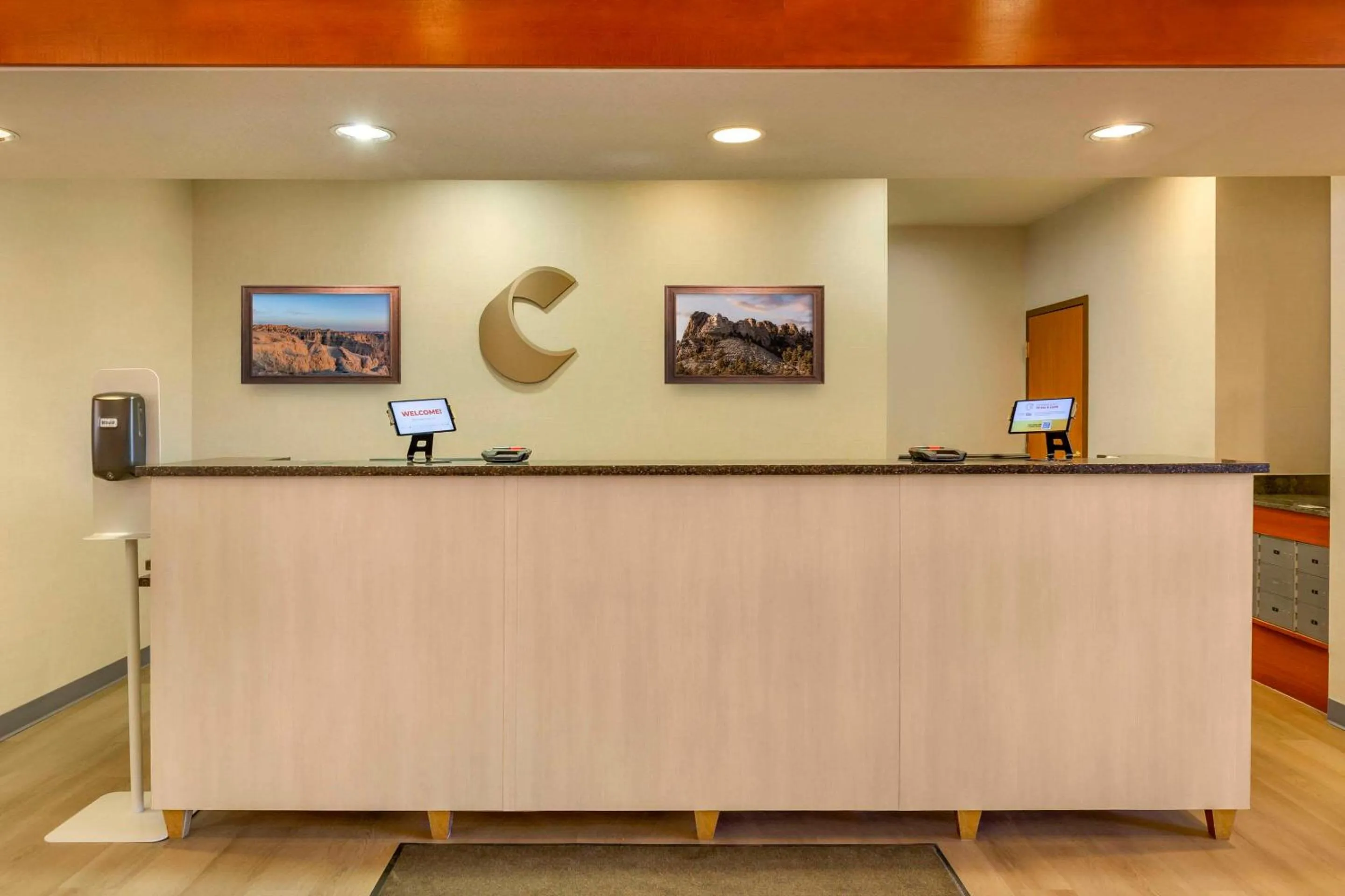 Lobby or reception in Comfort Inn & Suites Rapid City near Mt Rushmore
