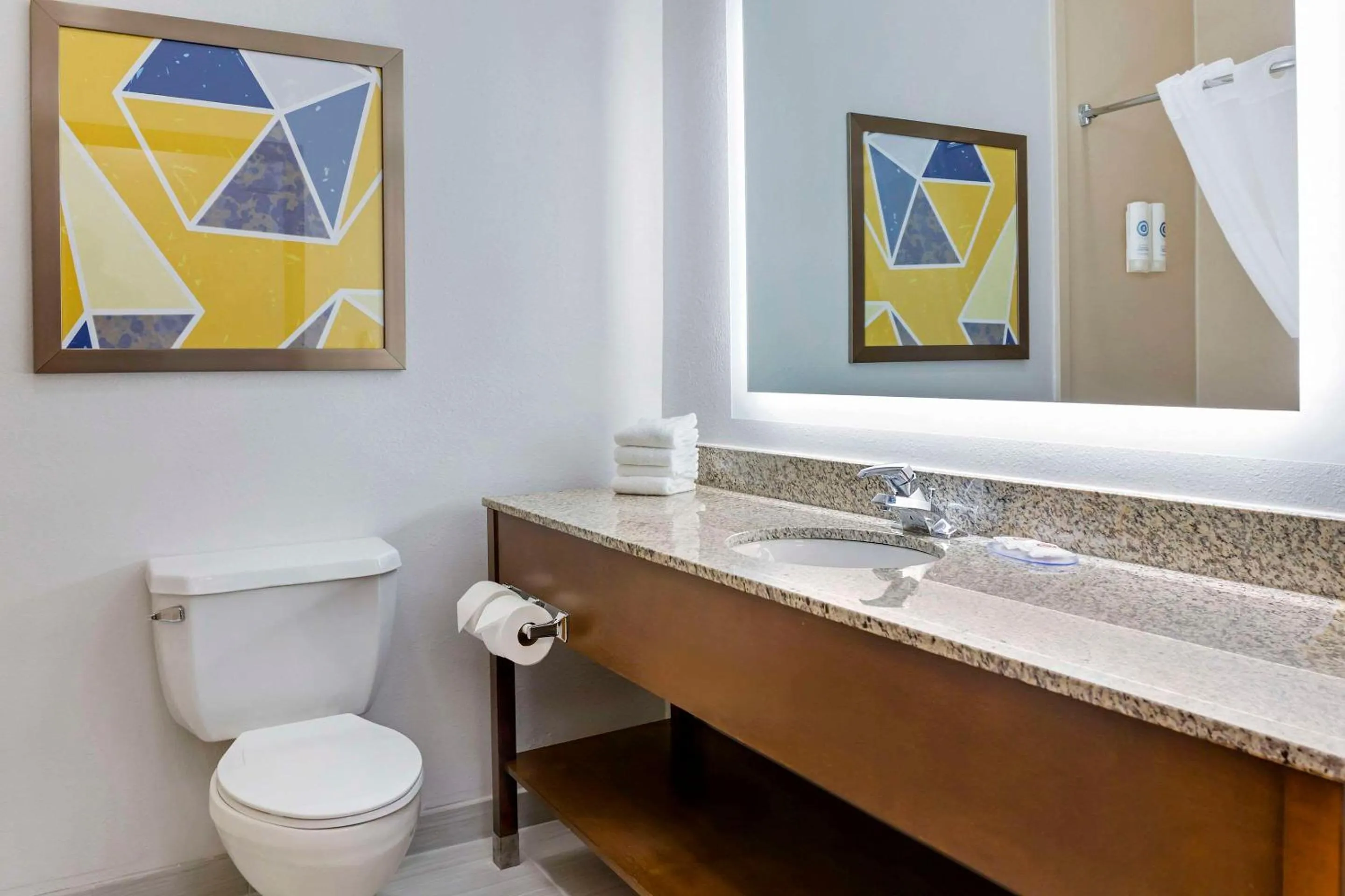 Bedroom in Comfort Inn & Suites Rapid City near Mt Rushmore