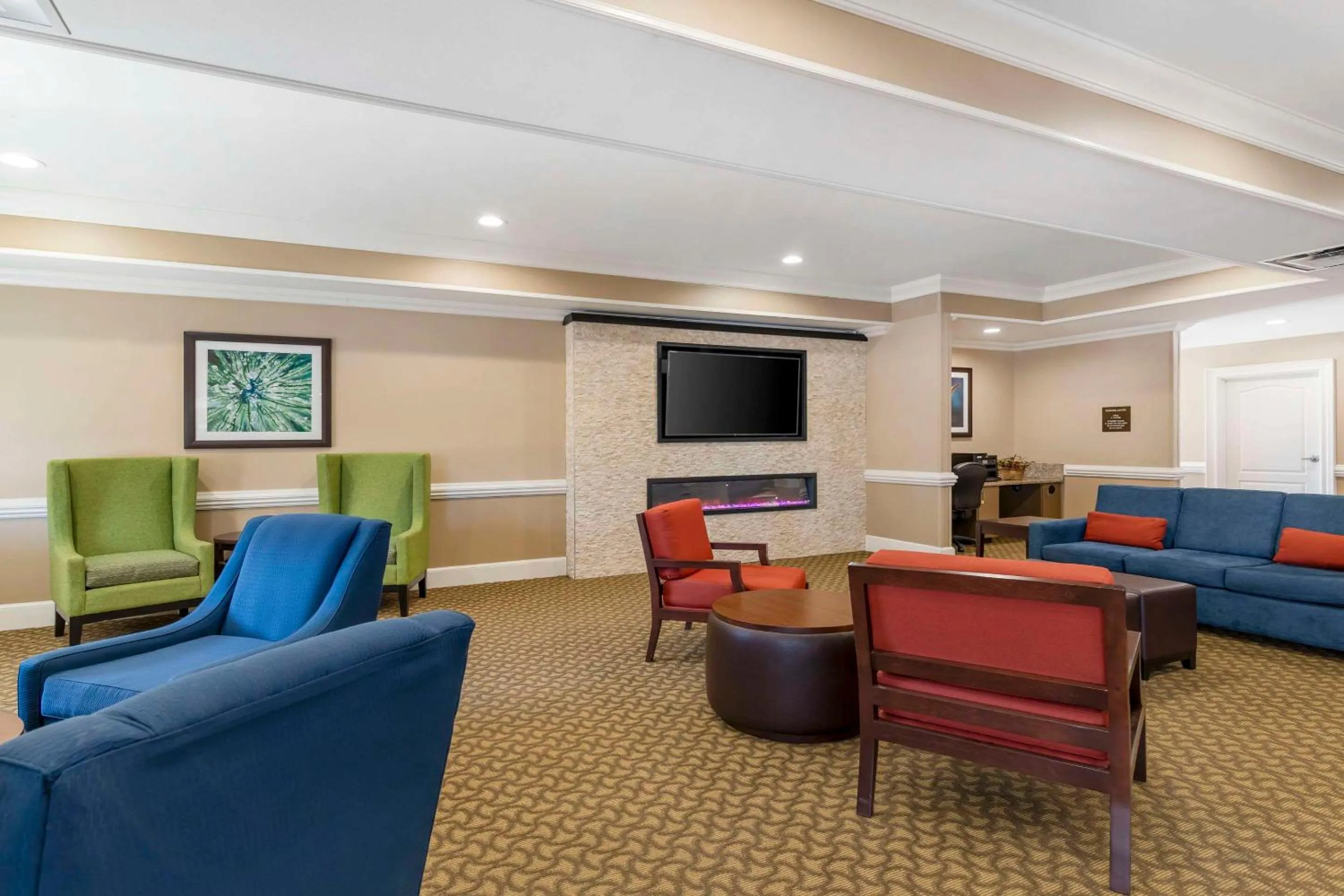 Lobby or reception in Comfort Inn &amp; Suites