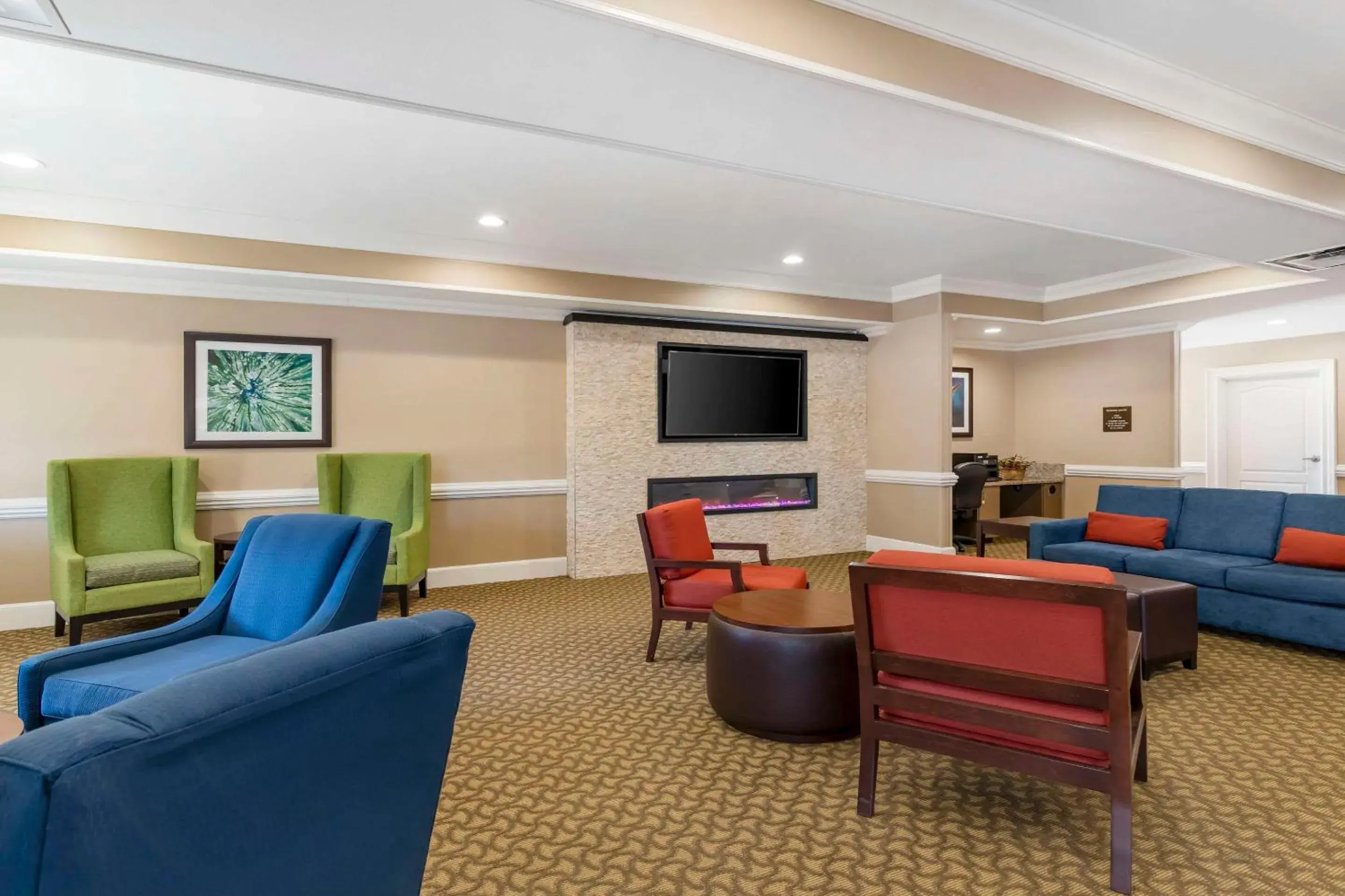 Lobby or reception in Comfort Inn & Suites Lobby or reception in Comfort Inn & Suites