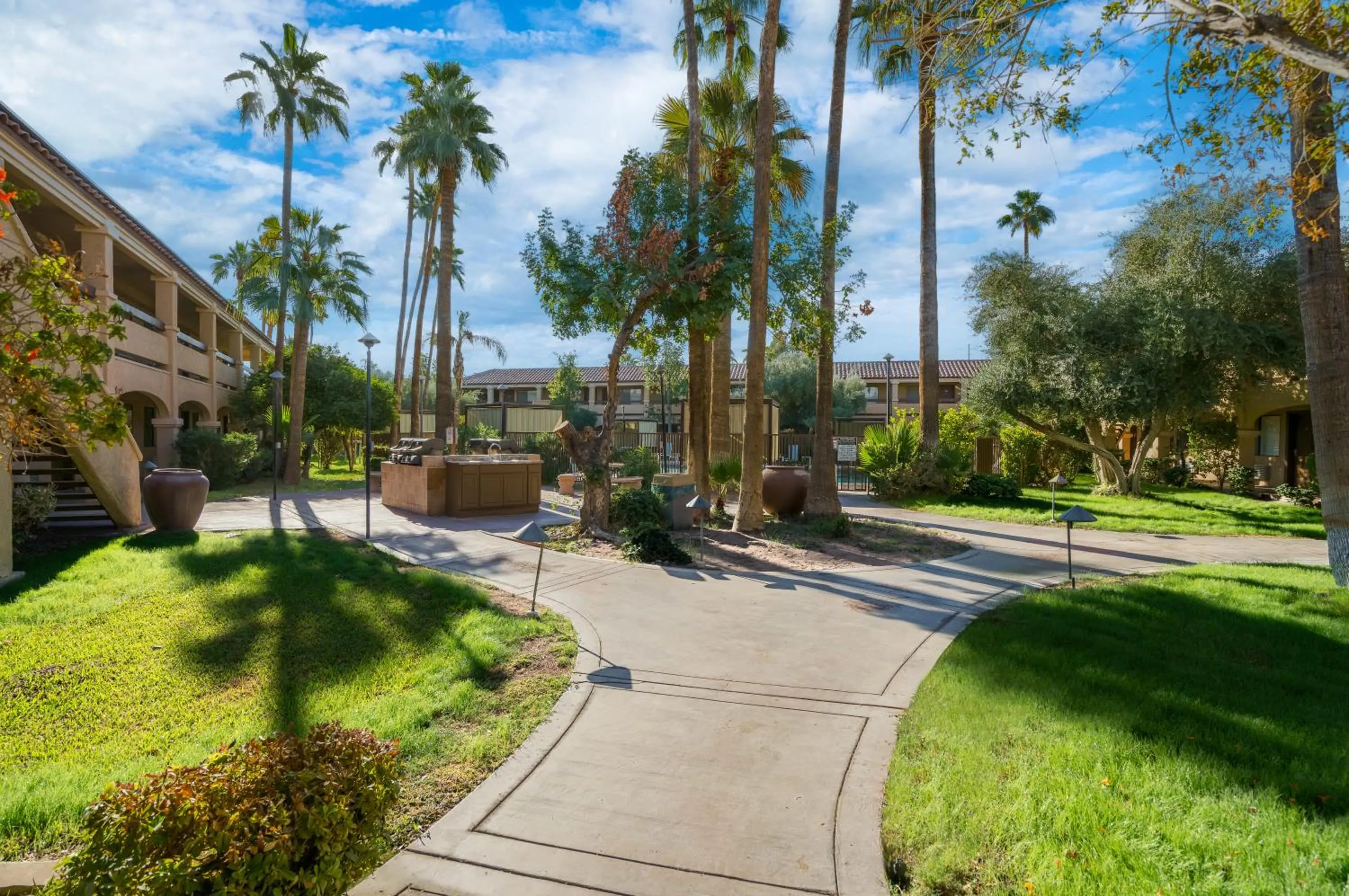 Property building in La Fuente Inn & Suites