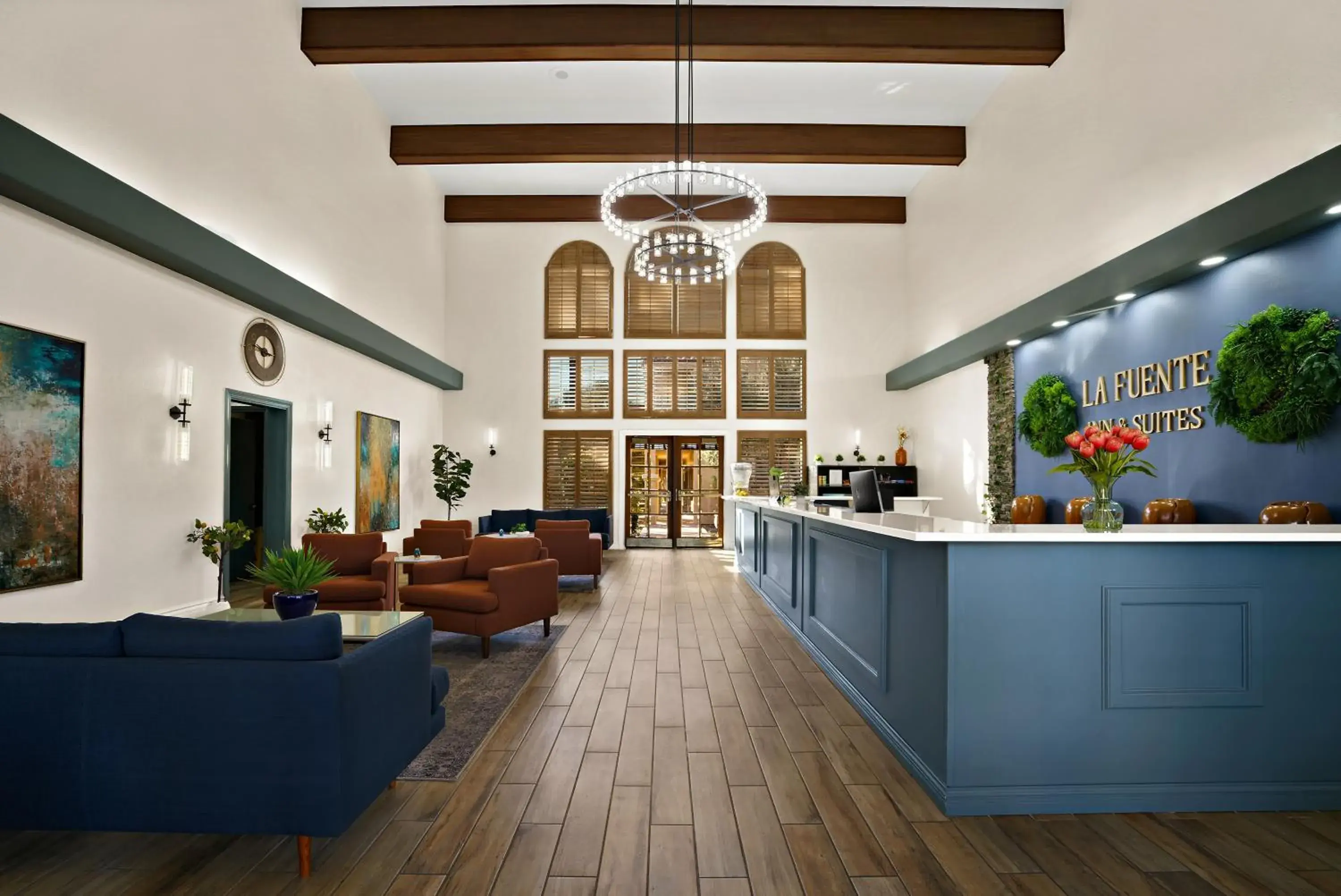 Lobby or reception in La Fuente Inn & Suites Lobby or reception in La Fuente Inn & Suites