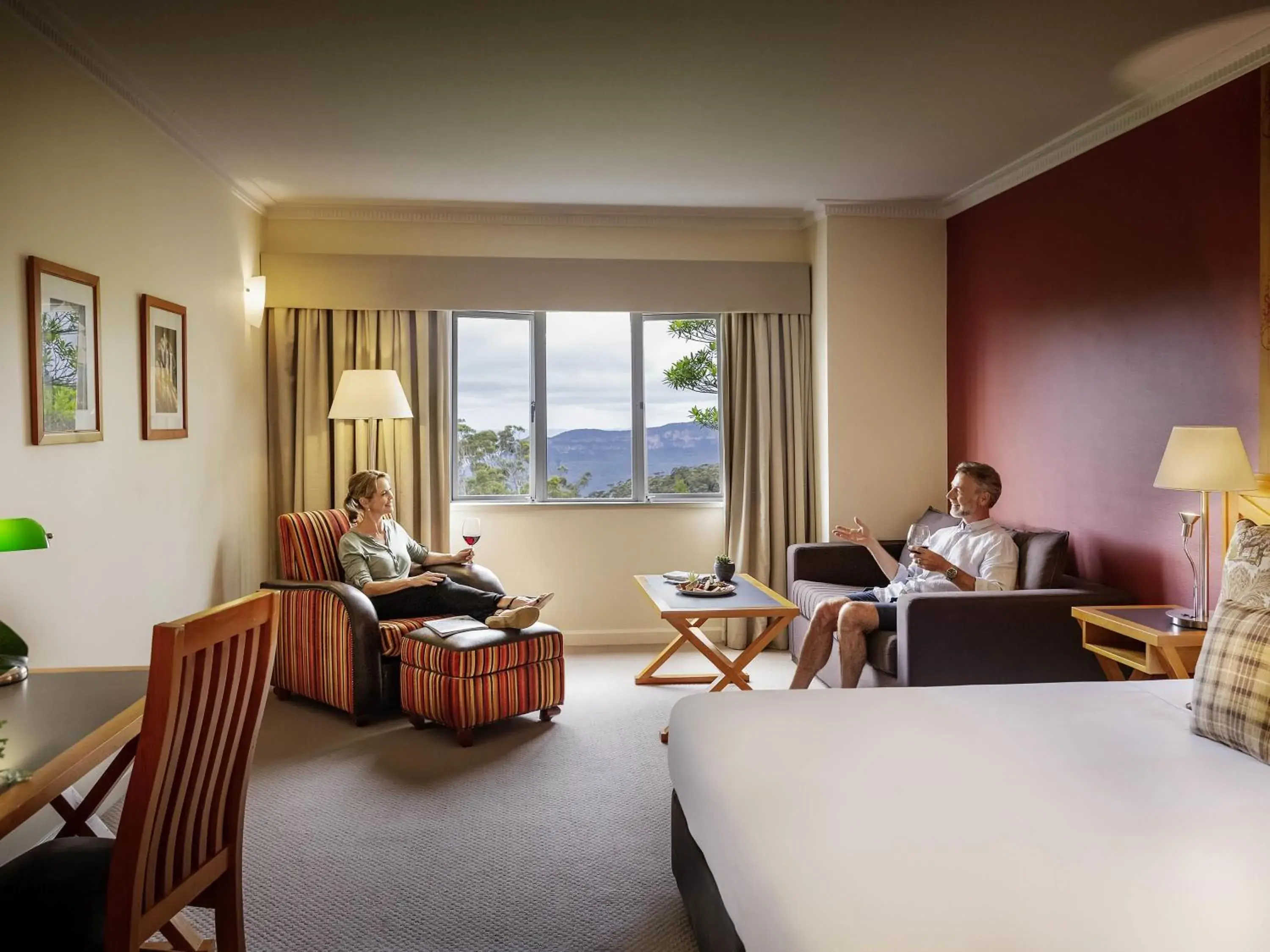 Bedroom in Fairmont Resort Blue Mountains MGallery Collection Bedroom in Fairmont Resort Blue Mountains MGallery Collection