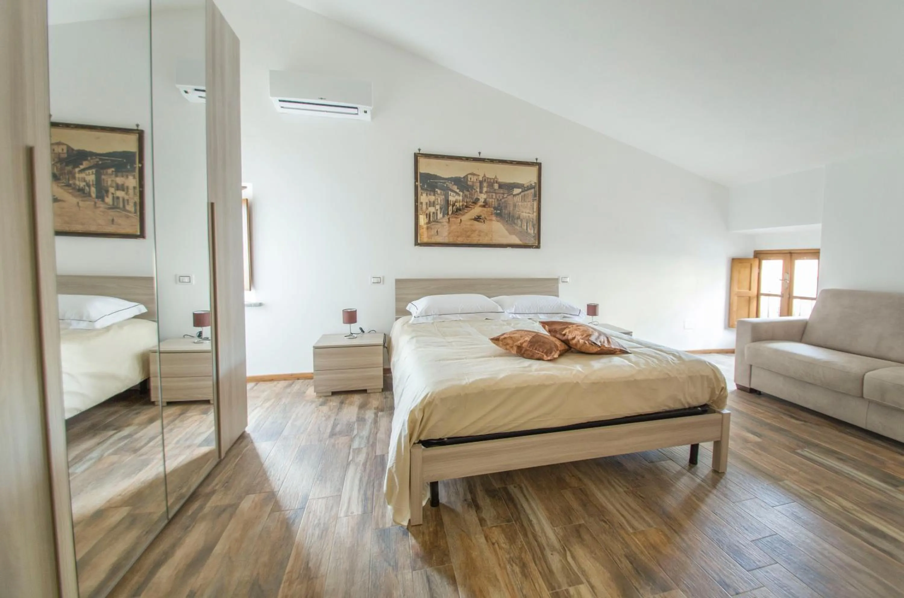 Bed in B&B Locanda Cistercense