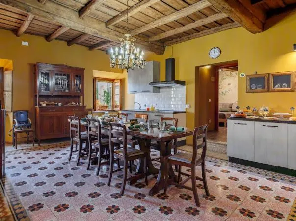 Kitchen or kitchenette in B&B Locanda Cistercense