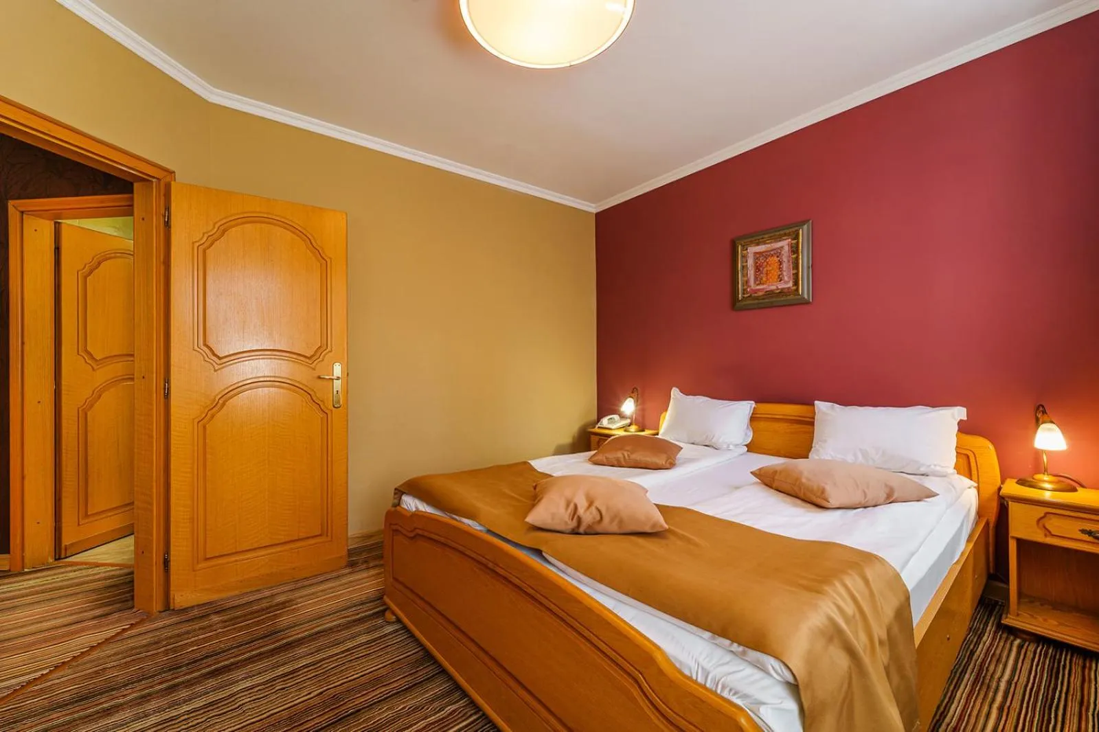 Bedroom, Bed in Hotel Avion - Self check in