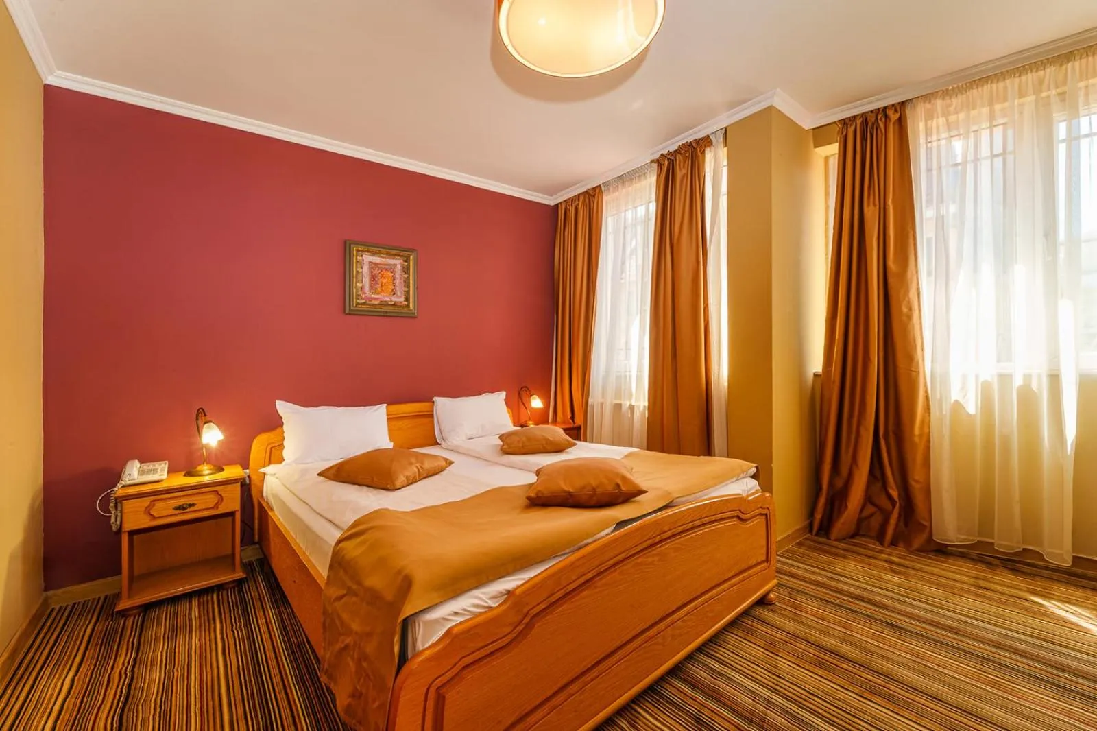 Bedroom, Bed in Hotel Avion - Self check in