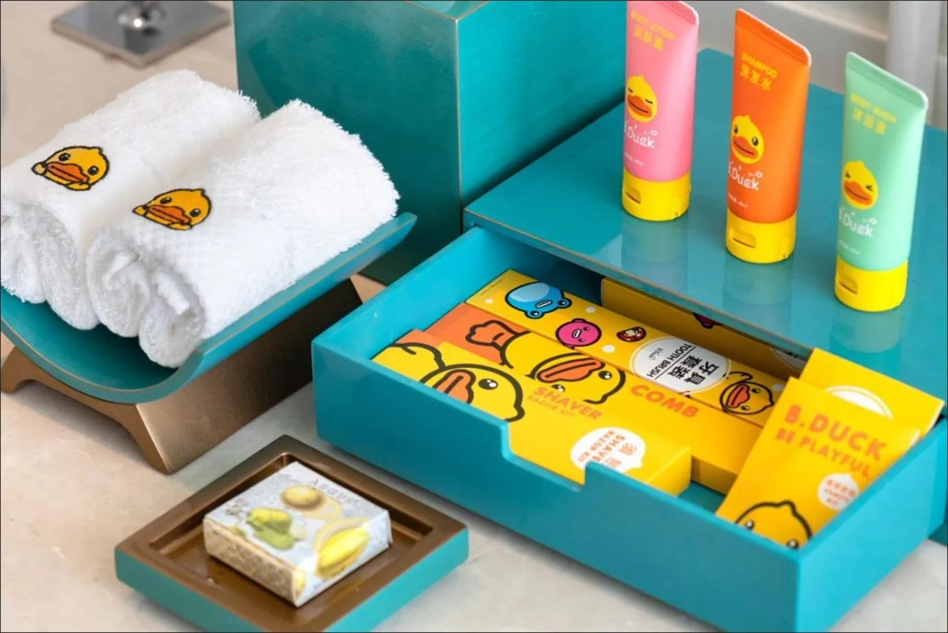 towels in Renaissance Sanya Haitang Bay Resort