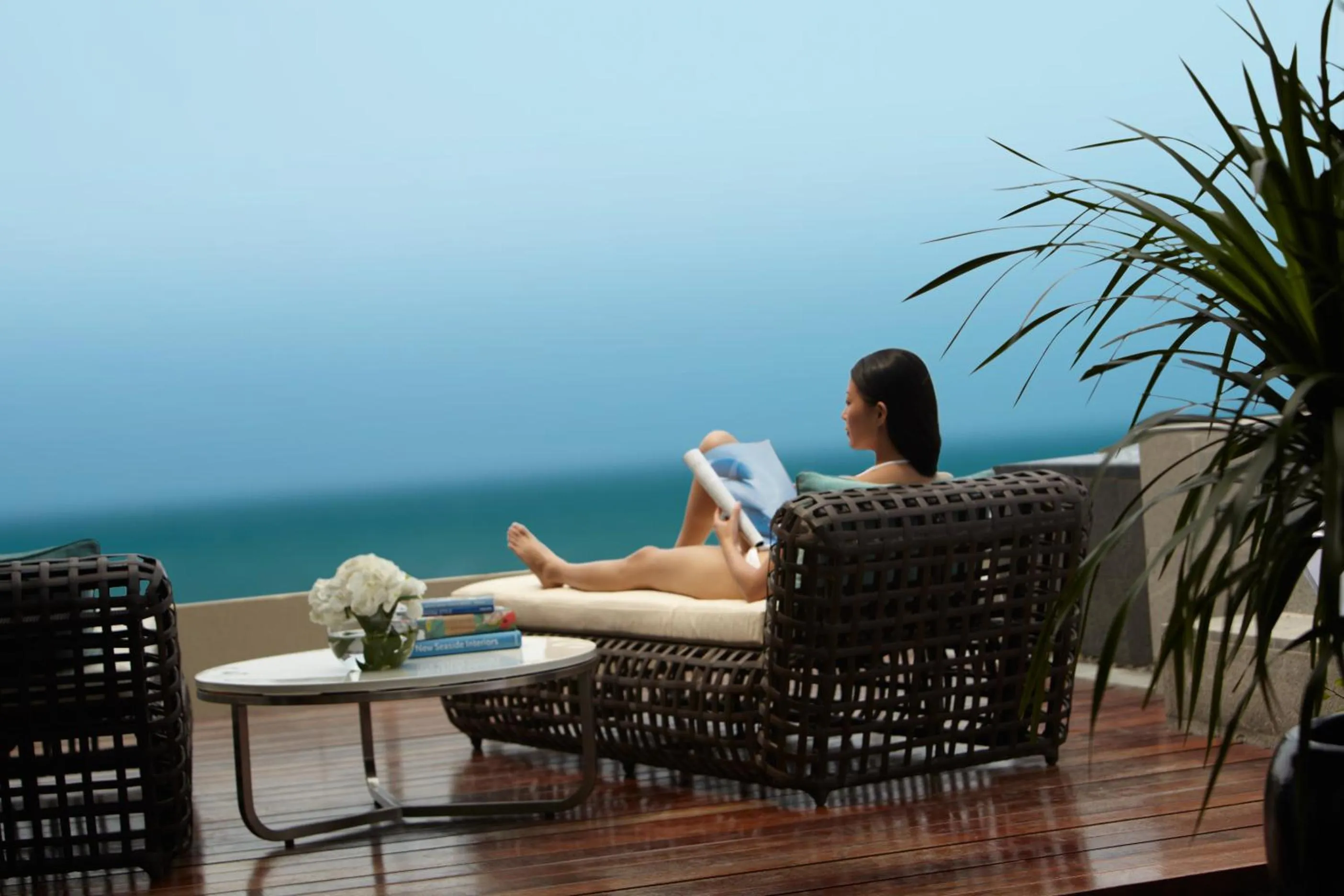 Balcony/Terrace in Renaissance Sanya Haitang Bay Resort