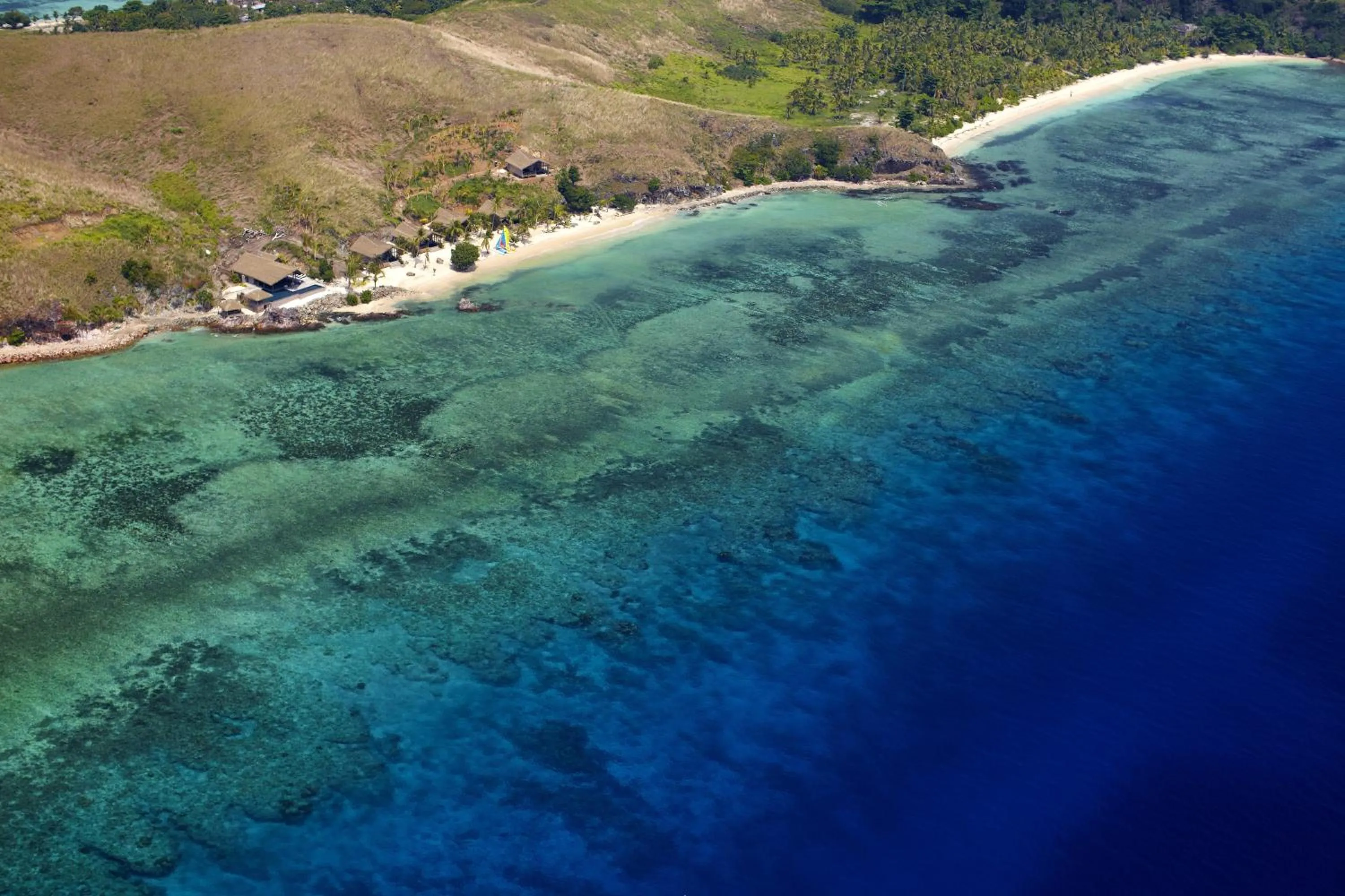 Bird's eye view in Tadrai Island Resort