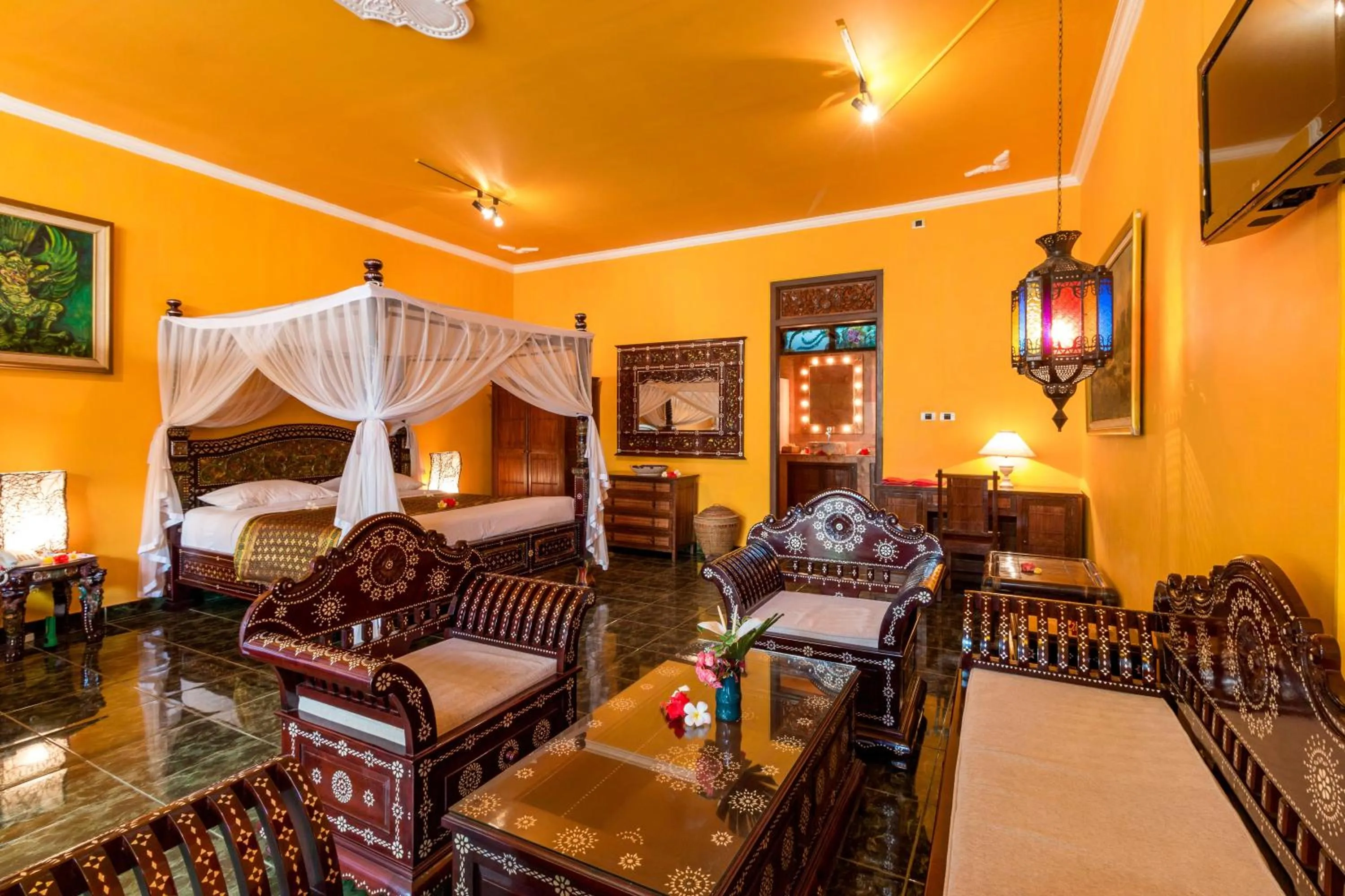 Bed in Tanah Merah Art Resort by AGATA