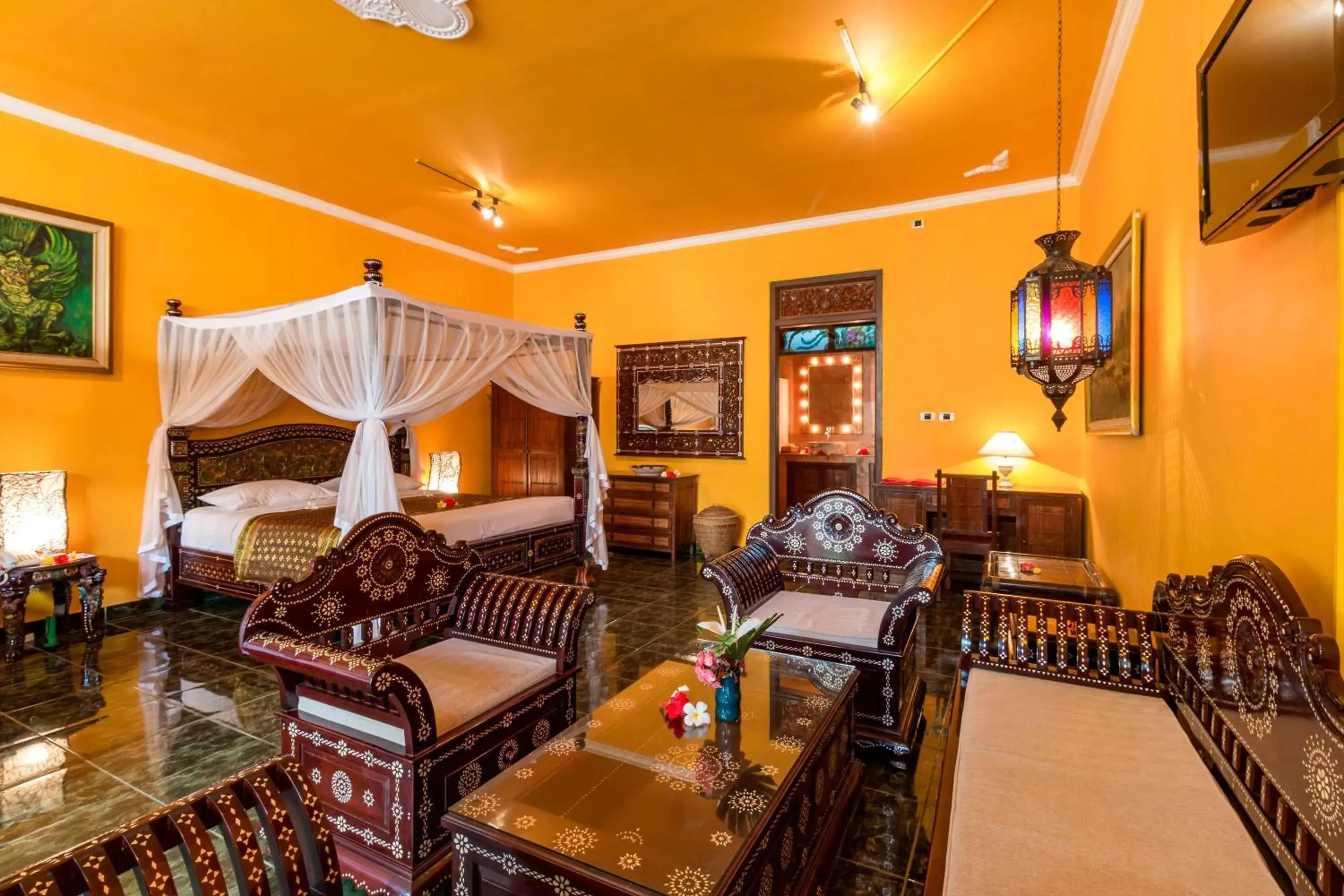 Bed in Tanah Merah Art Resort by AGATA Bed in Tanah Merah Art Resort by AGATA