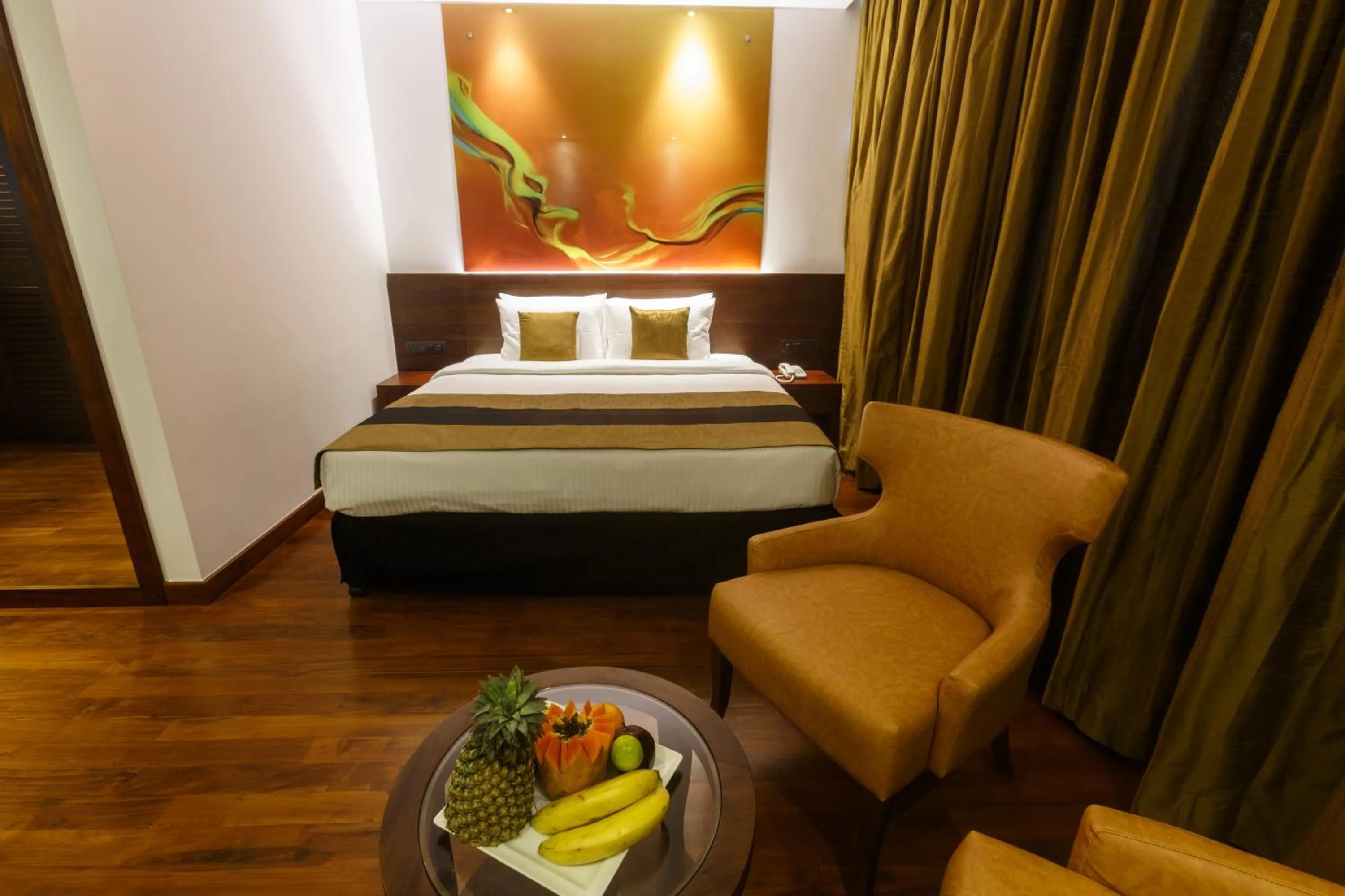 Bed in Renuka City Hotel