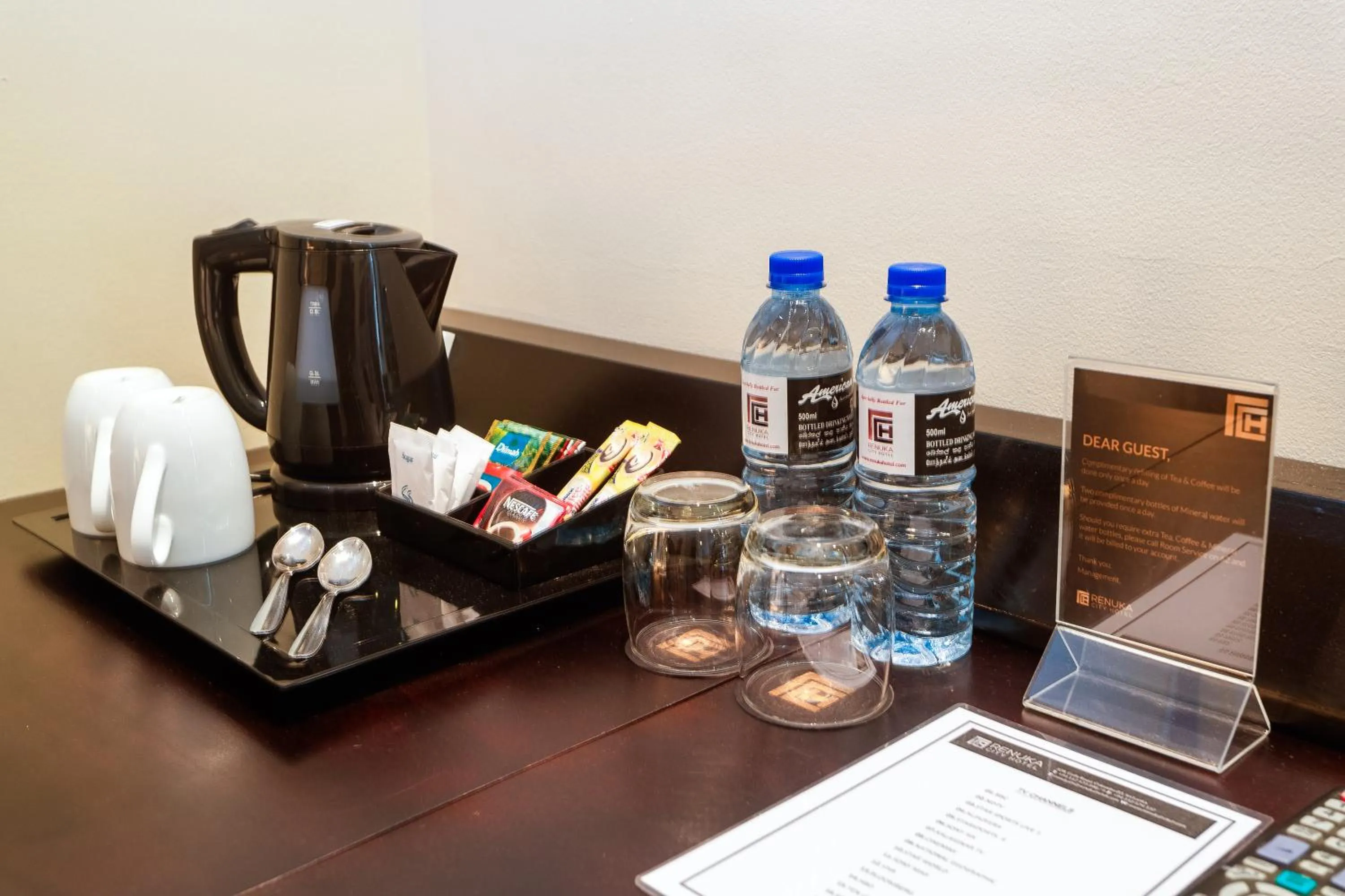 Coffee/tea facilities in Renuka City Hotel