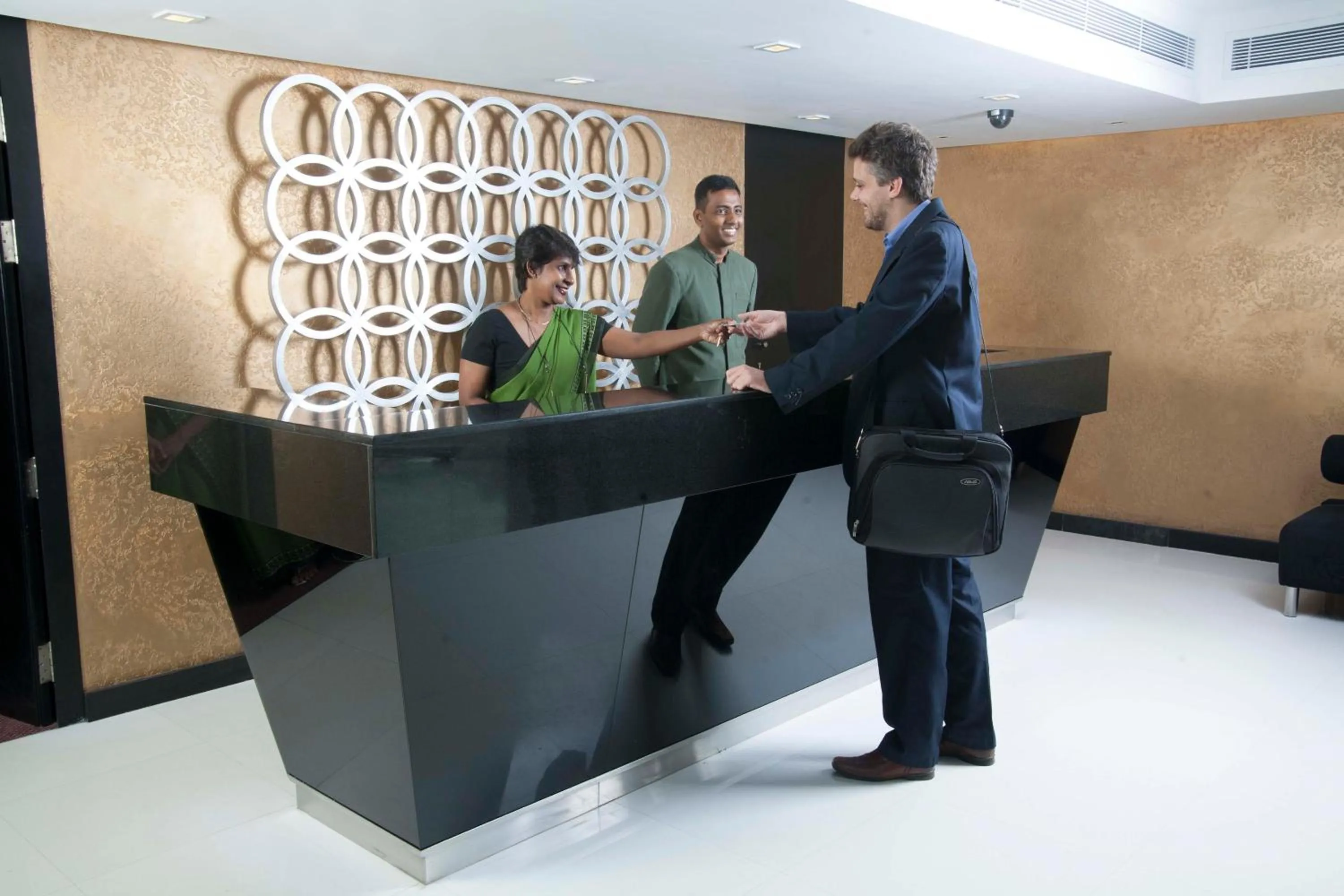 Lobby or reception in Renuka City Hotel