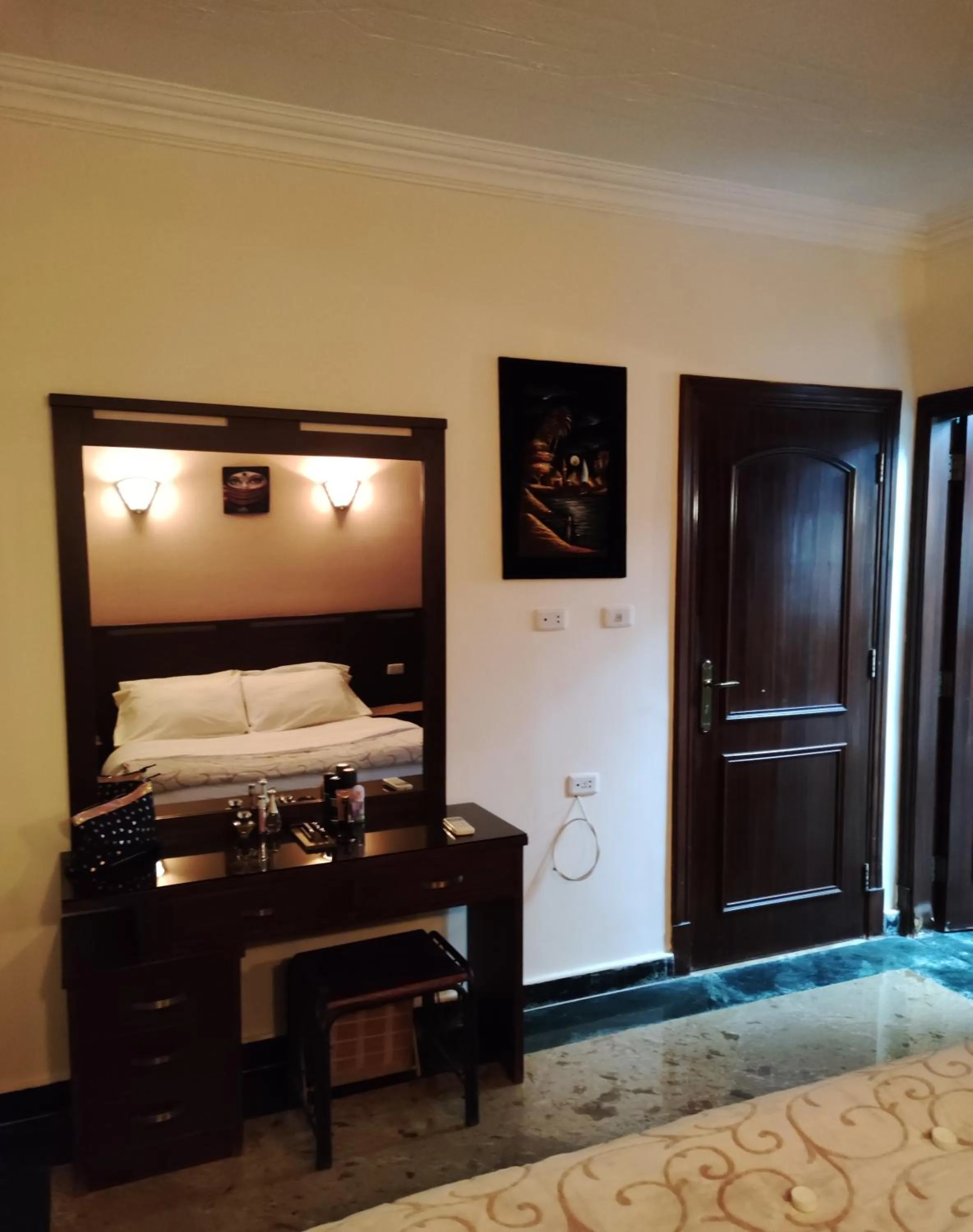 Bedroom, Bed in Villa Rayan