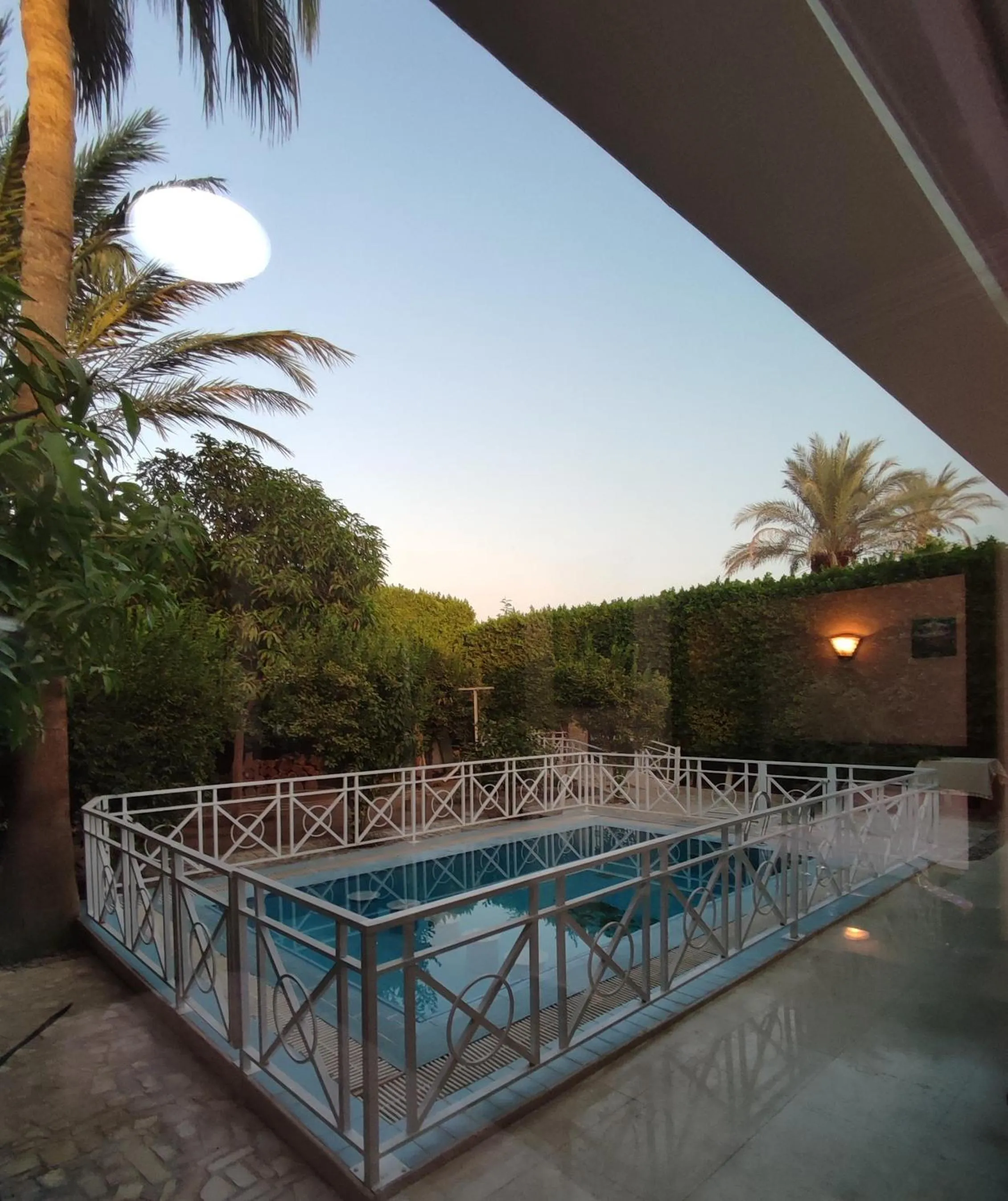 Pool view in Villa Rayan