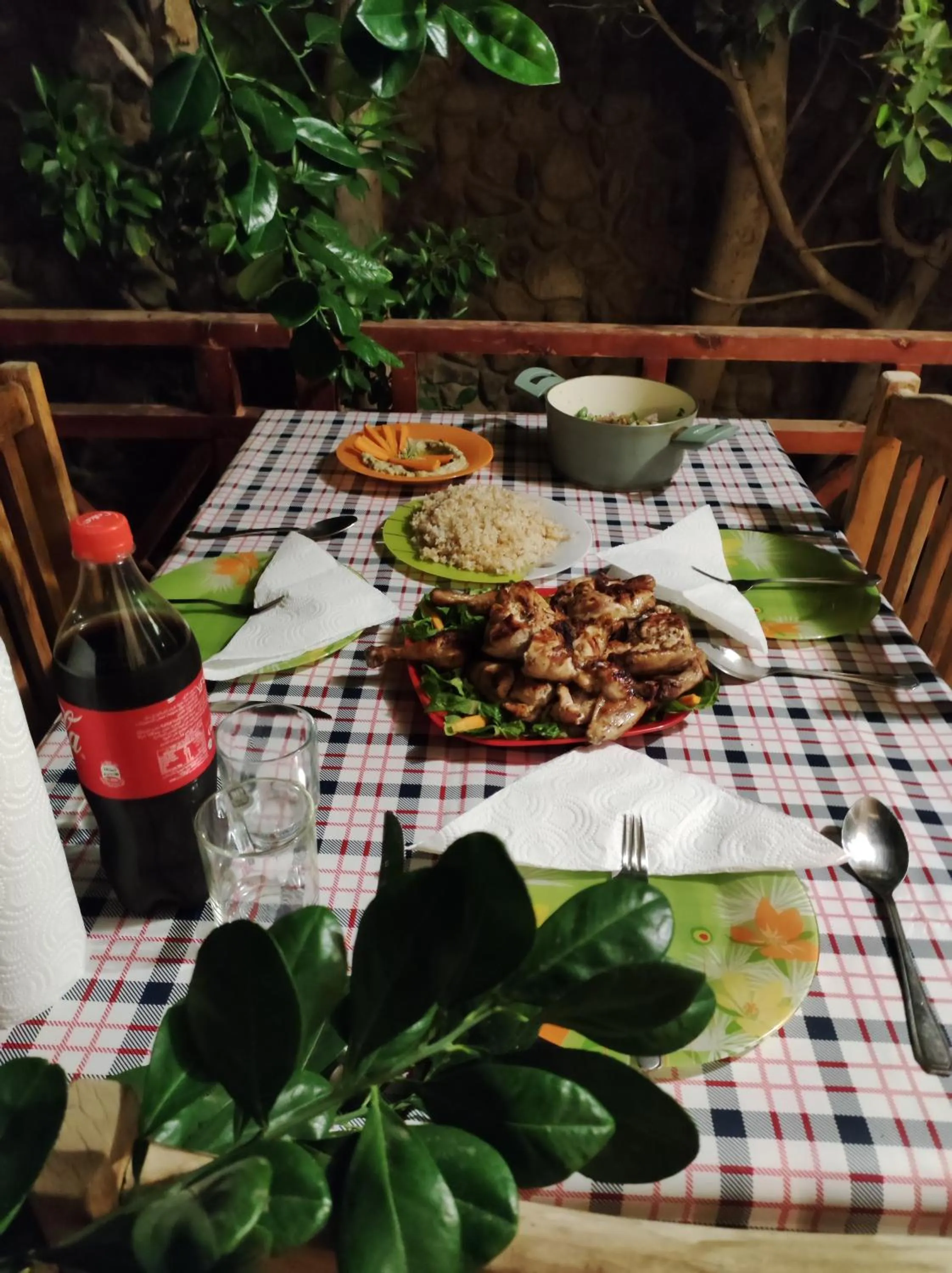 Dinner in Villa Rayan