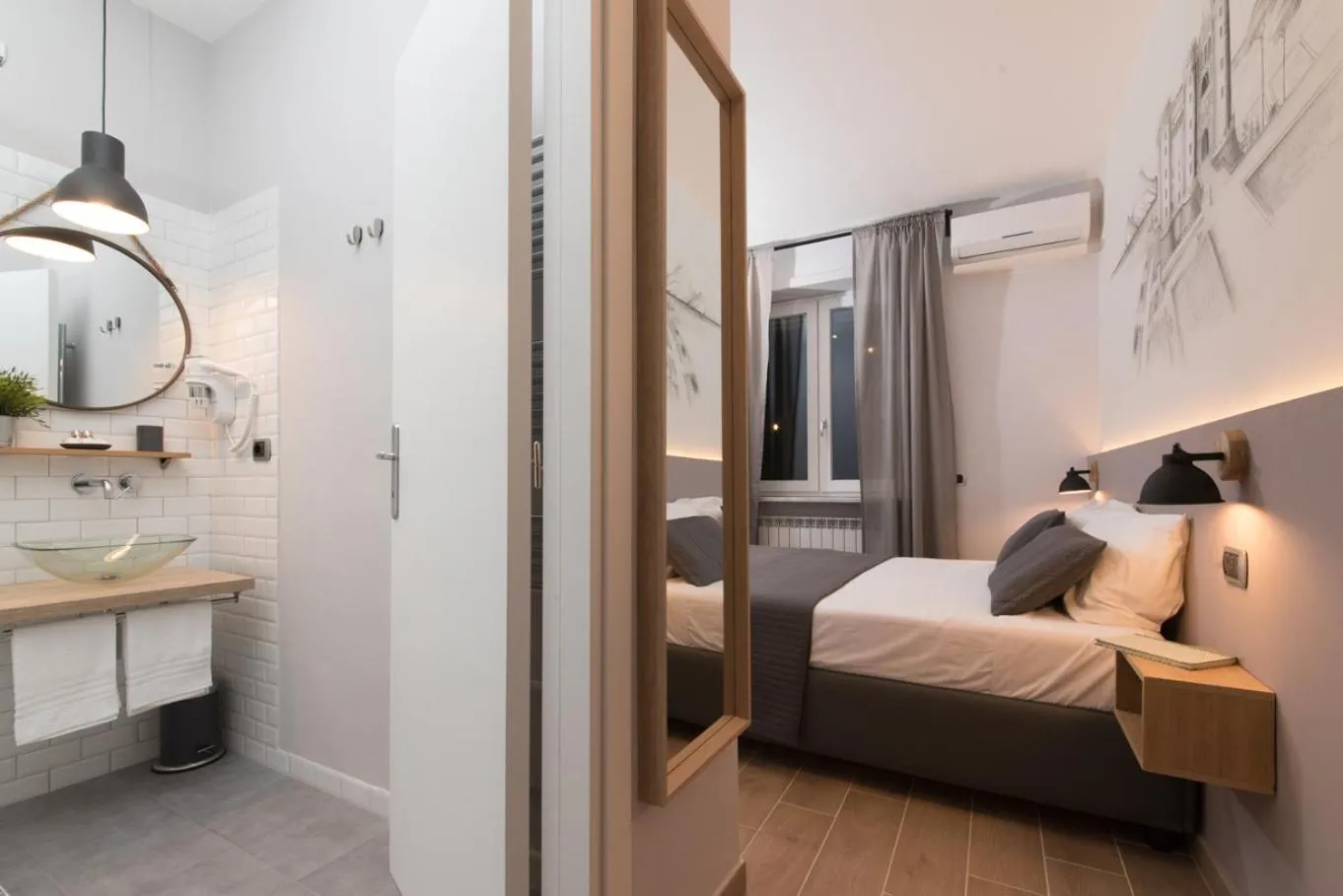 Toilet, Bed in Eco di Napoli