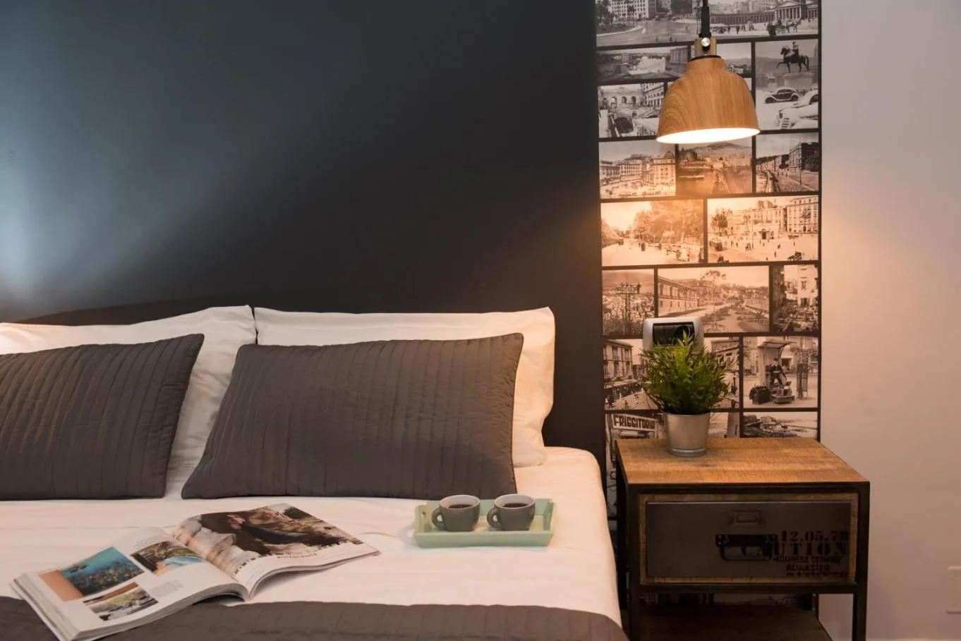 Coffee/tea facilities, Bed in Eco di Napoli