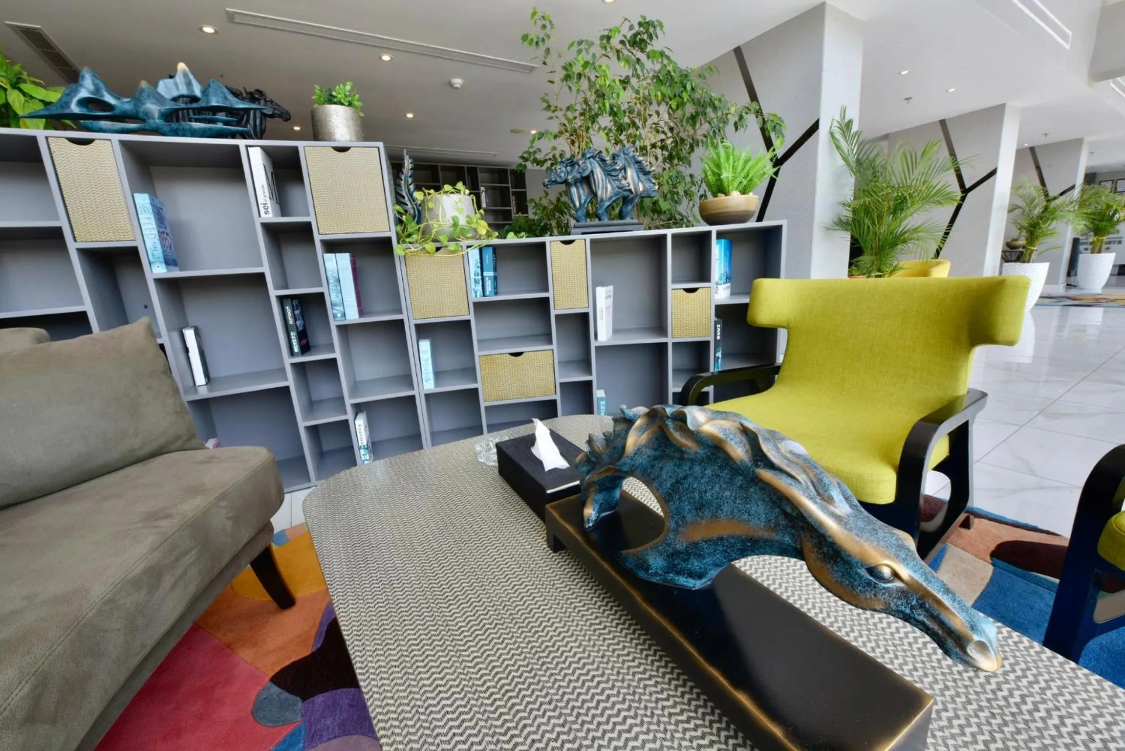 Lobby or reception in Bram Suites