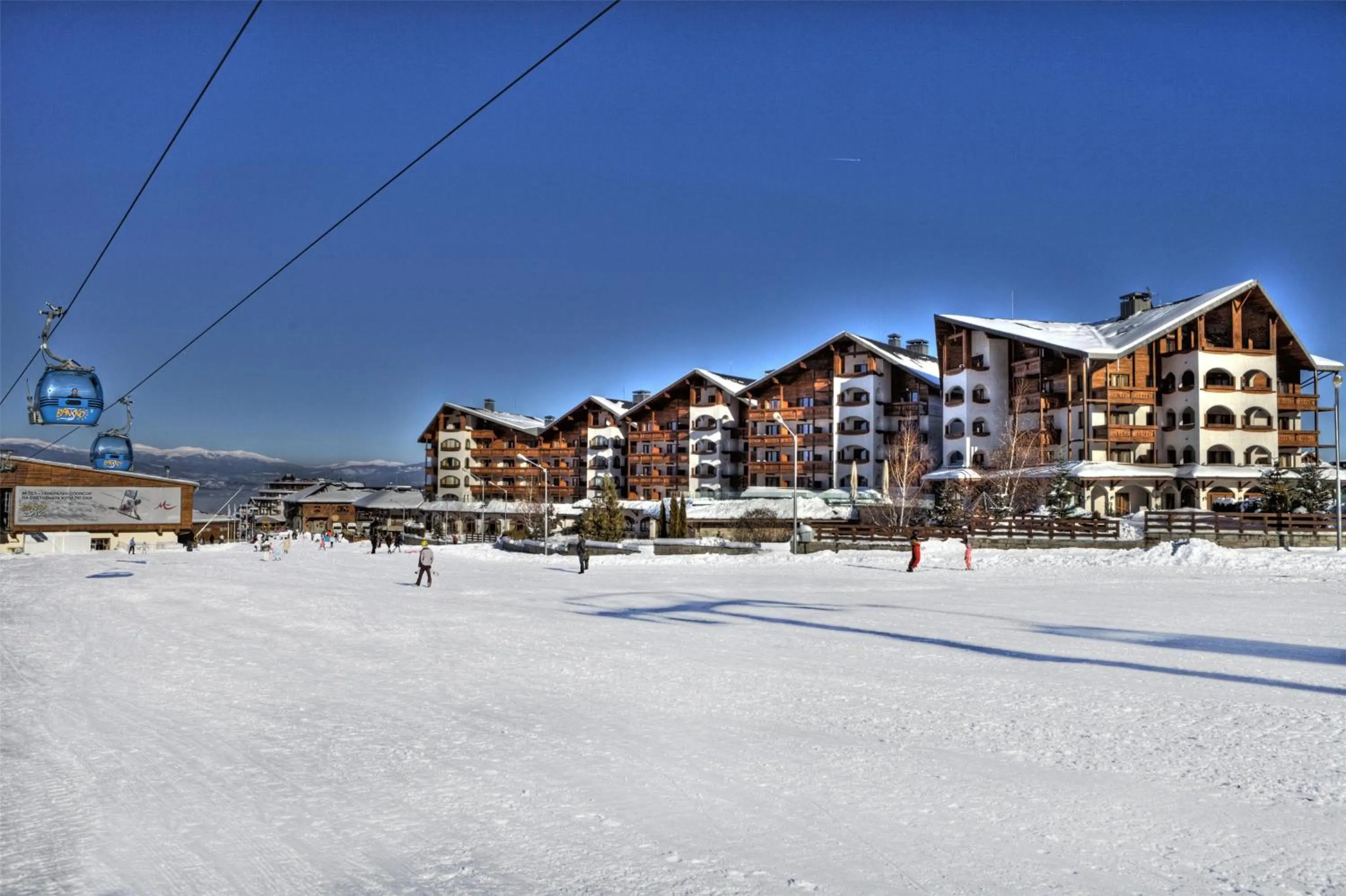 Property building in Kempinski Hotel Grand Arena Bansko