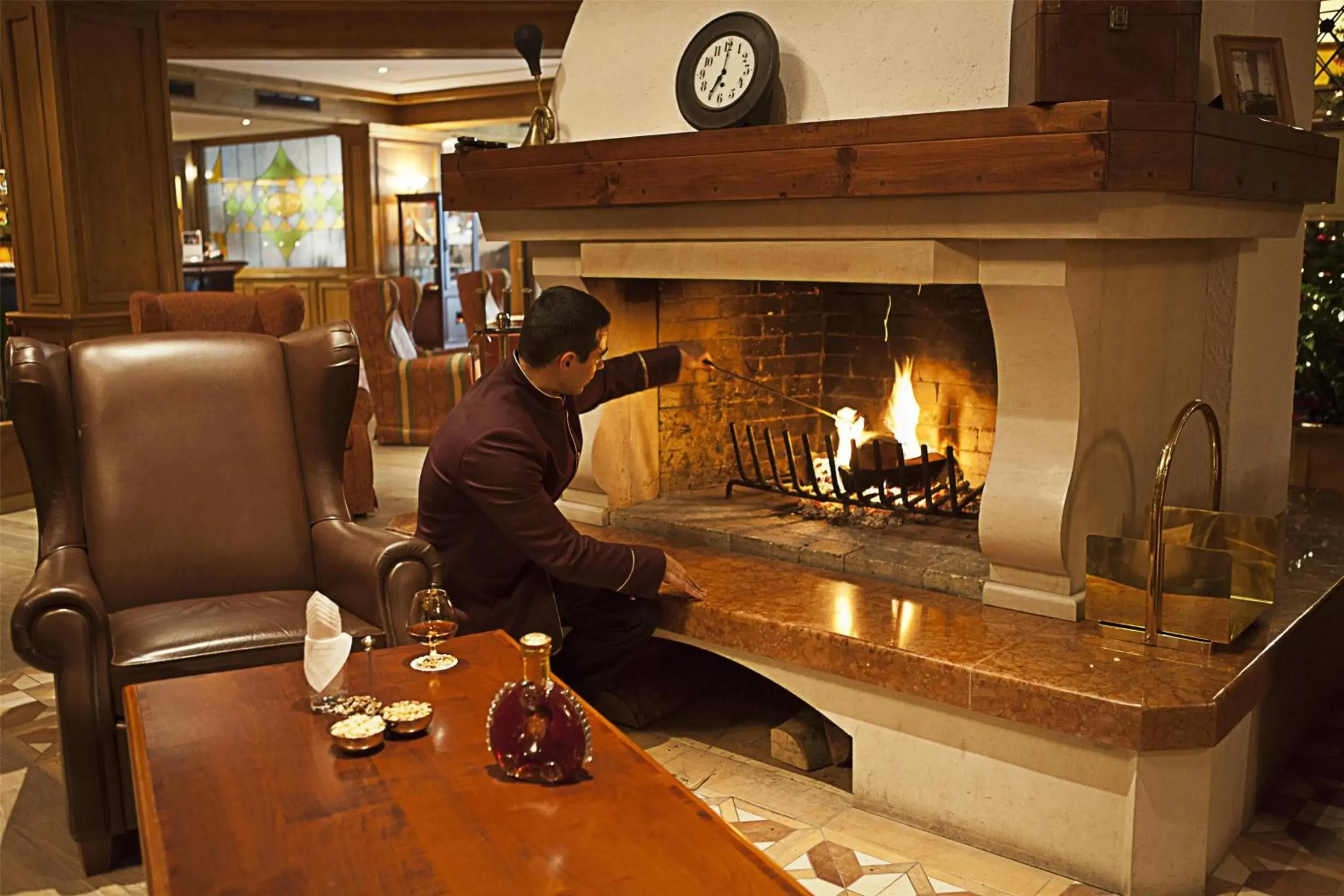 Lobby or reception in Kempinski Hotel Grand Arena Bansko Lobby or reception in Kempinski Hotel Grand Arena Bansko