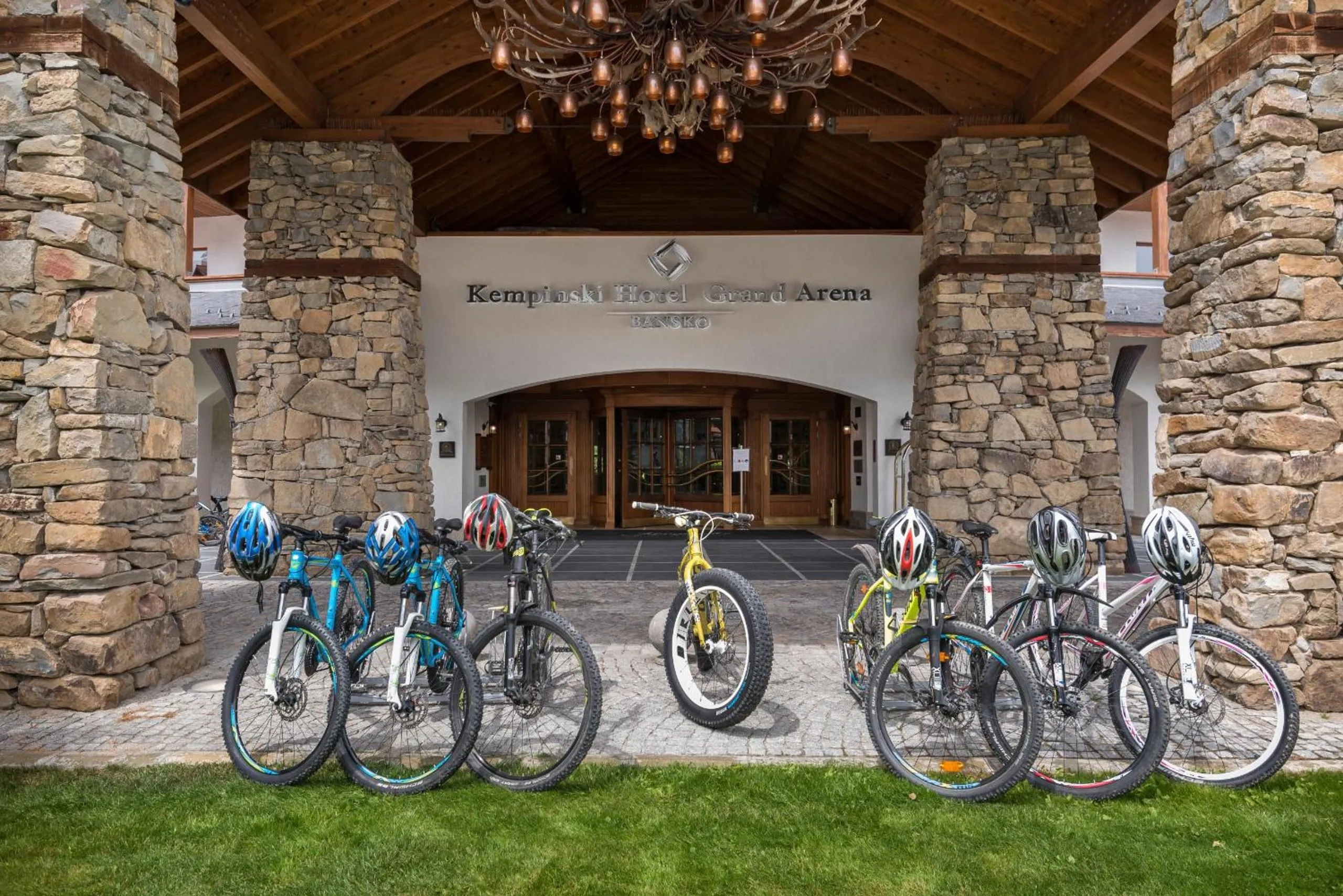 Cycling in Kempinski Hotel Grand Arena Bansko