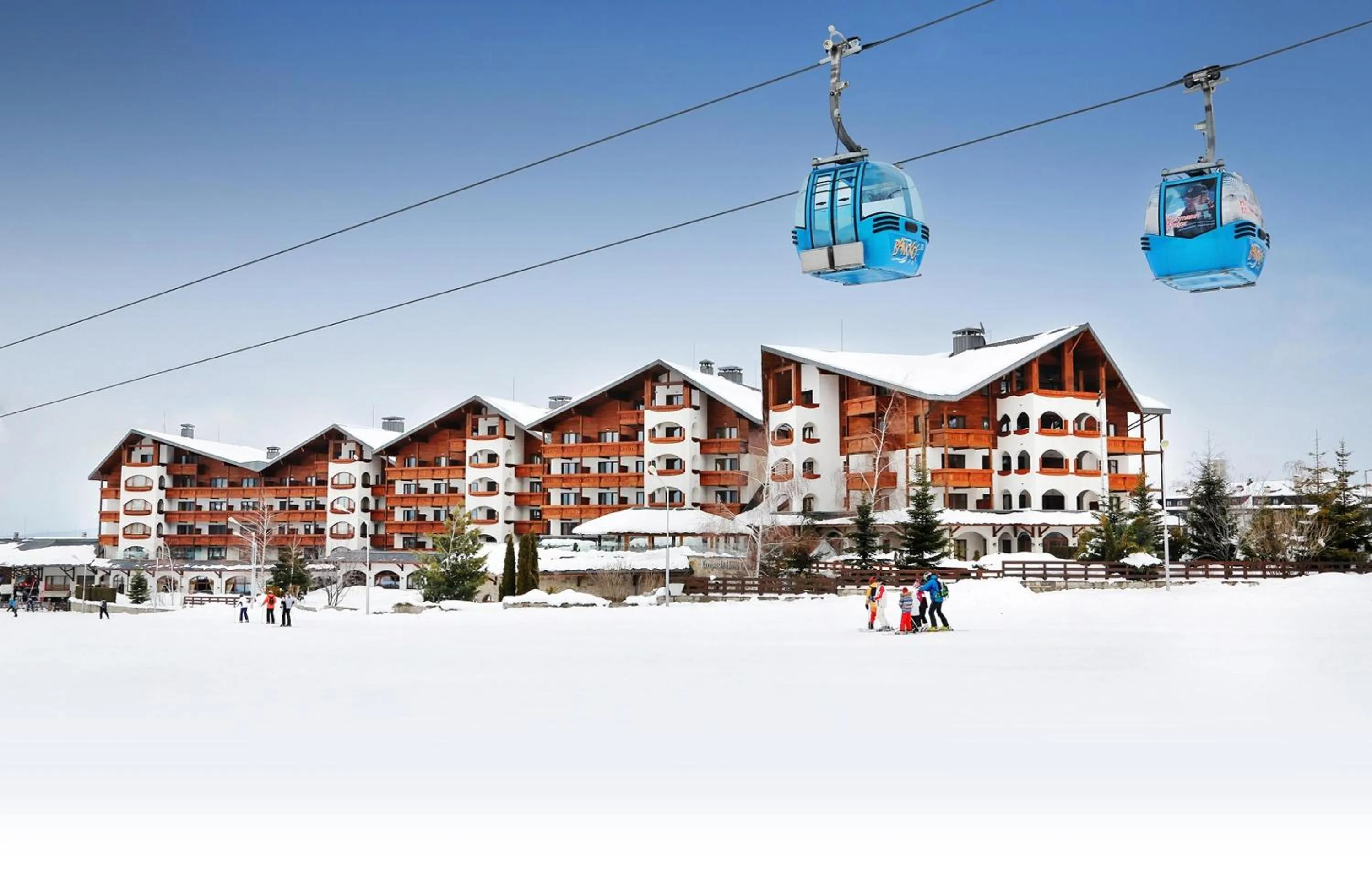 Property building in Kempinski Hotel Grand Arena Bansko