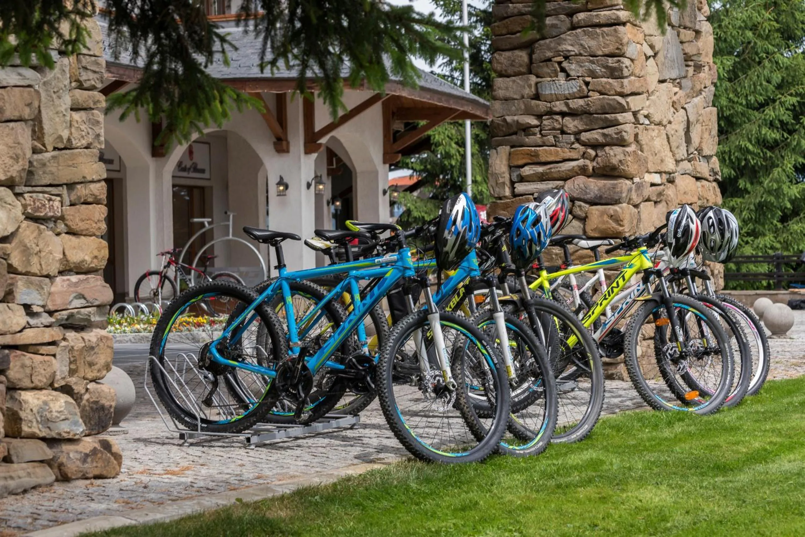 Cycling in Kempinski Hotel Grand Arena Bansko