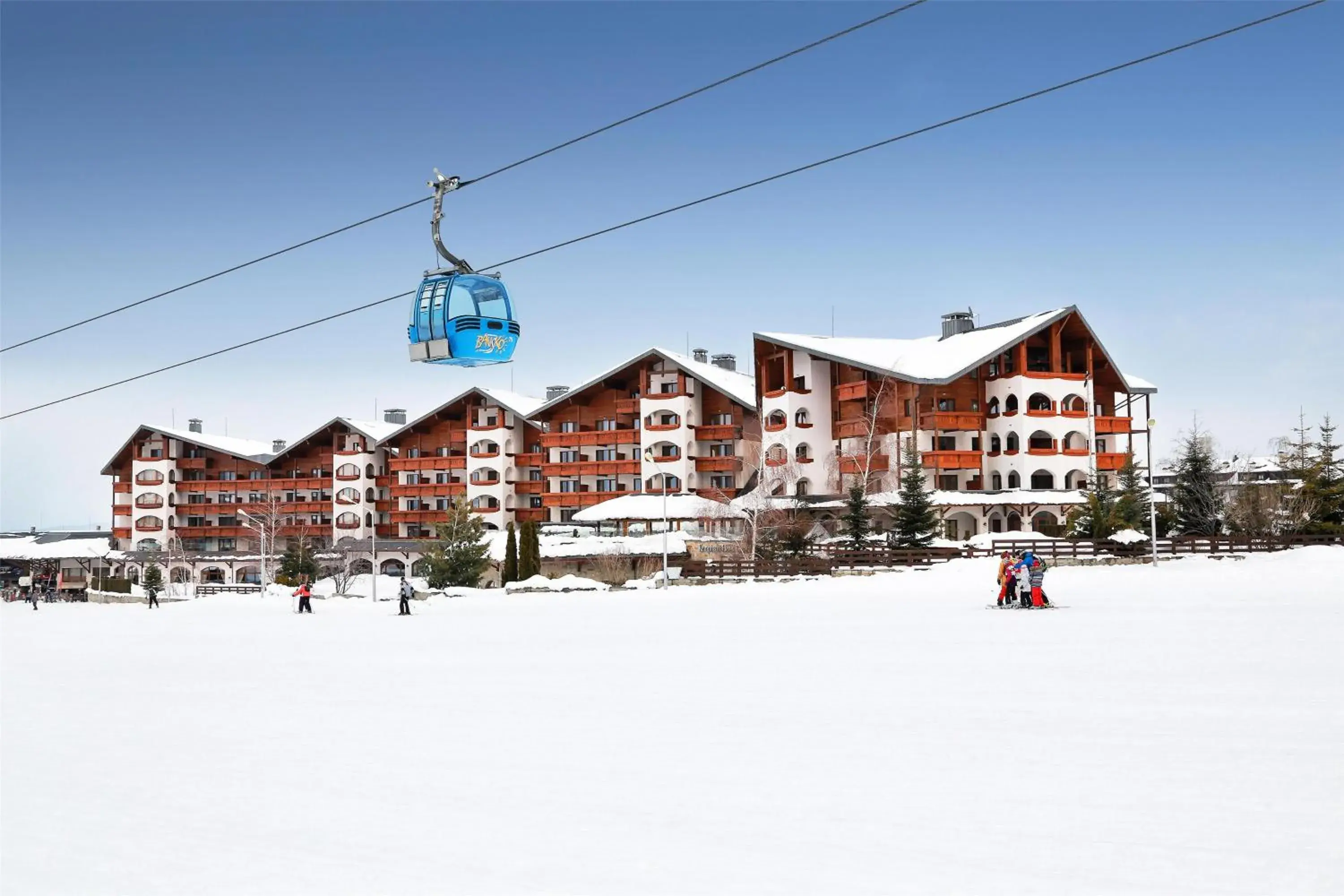 Property building in Kempinski Hotel Grand Arena Bansko Property building in Kempinski Hotel Grand Arena Bansko