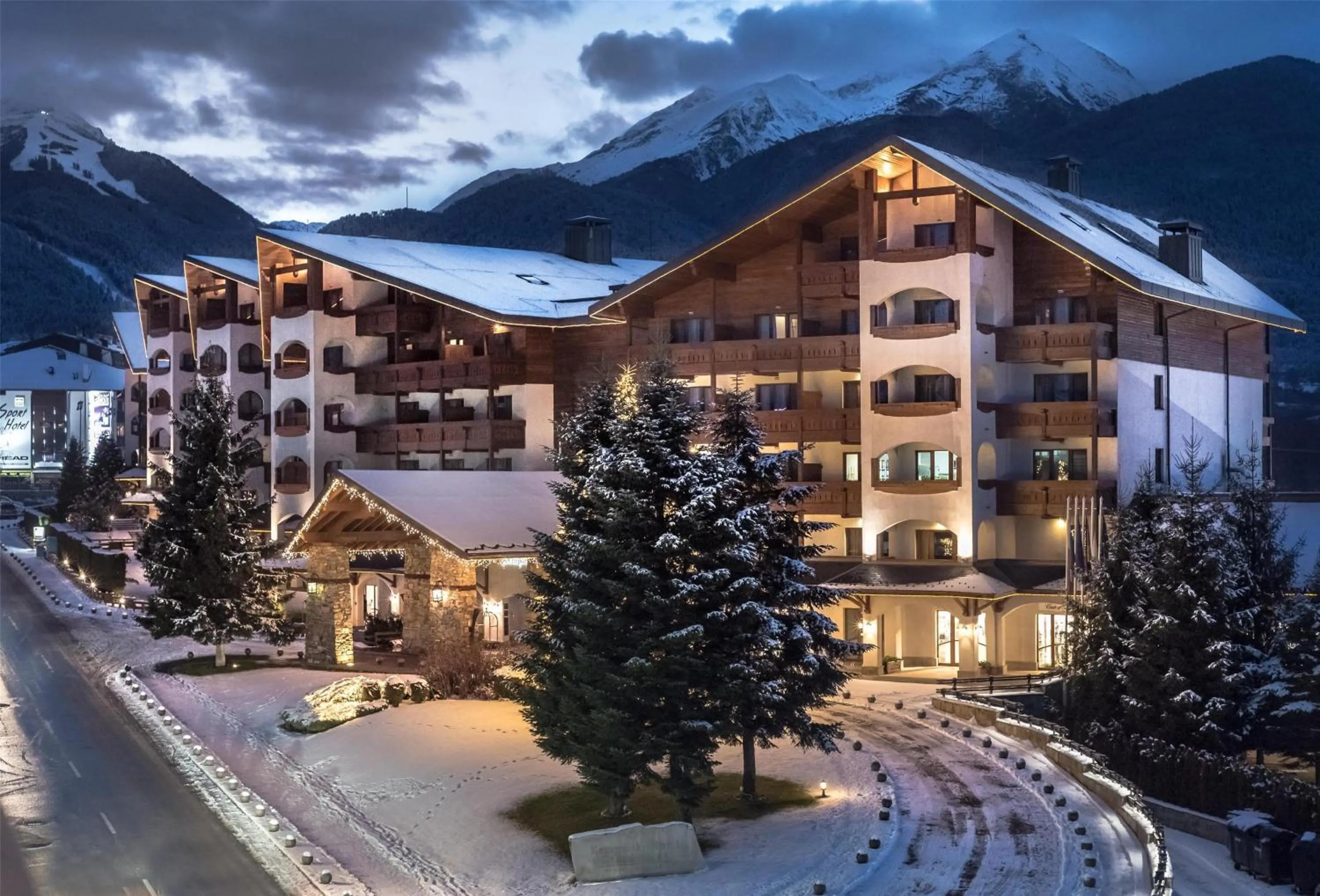 Property building in Kempinski Hotel Grand Arena Bansko