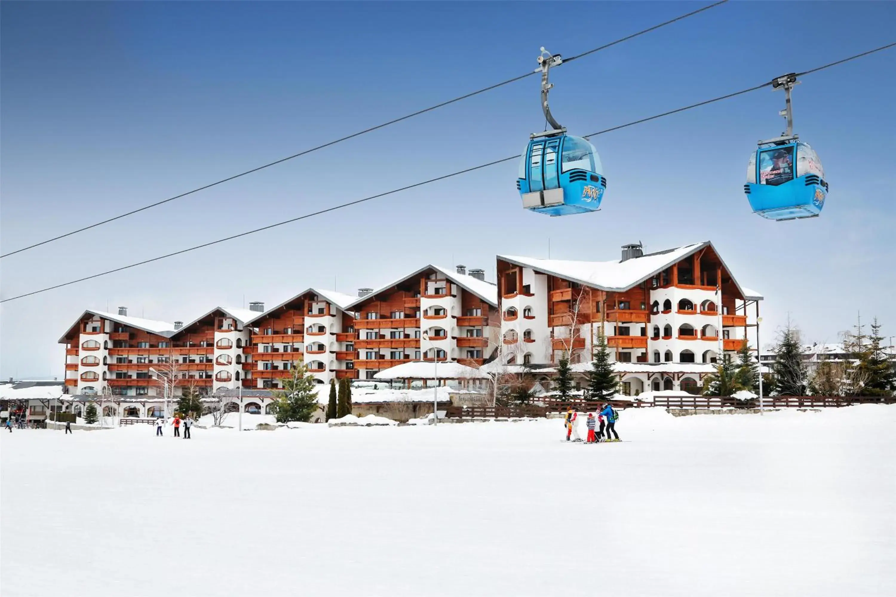 Property building in Kempinski Hotel Grand Arena Bansko Property building in Kempinski Hotel Grand Arena Bansko